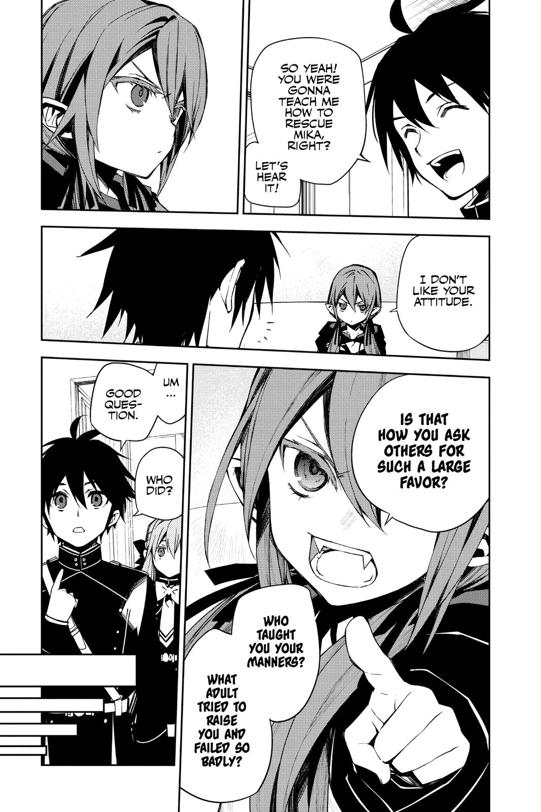 Read Seraph of the End Vampire Reign Manga Online