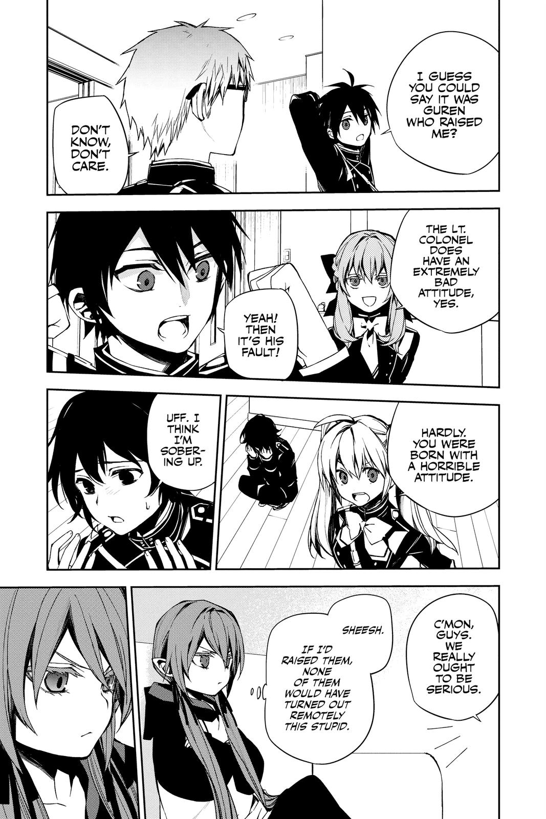 Read Seraph of the End Vampire Reign Manga Online