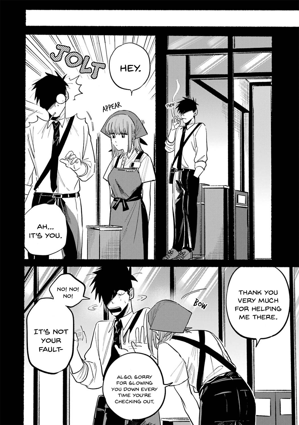 Read Smoking Behind the Supermarket with You Manga Online