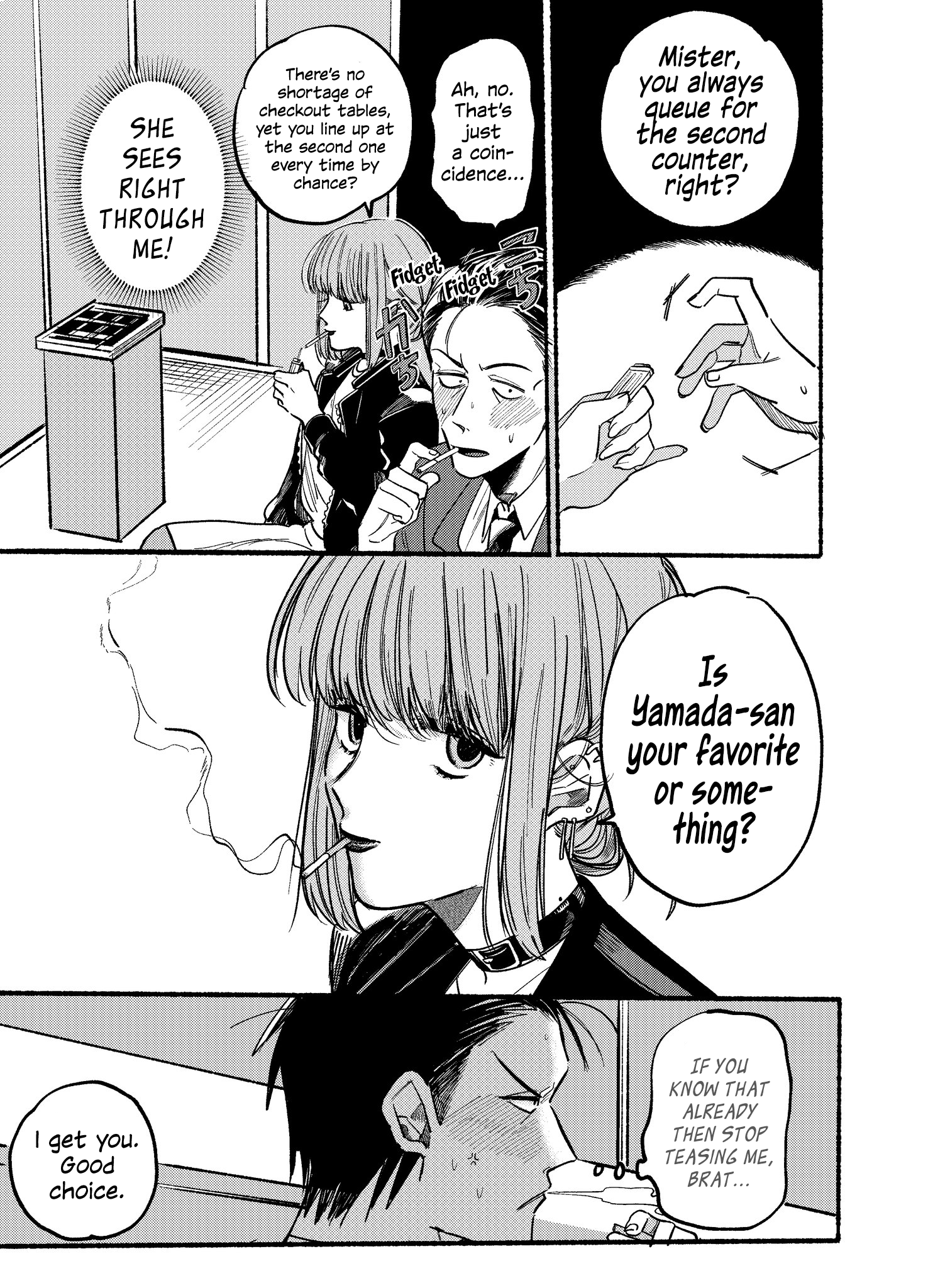 Read Smoking Behind the Supermarket with You Manga Online