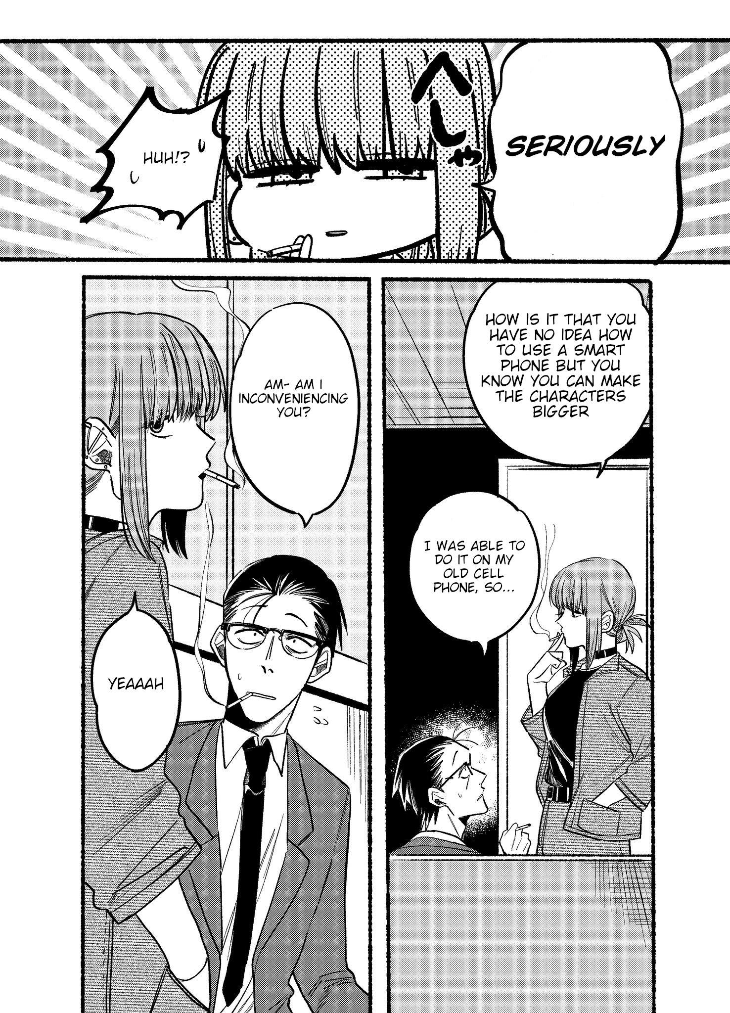 Read Smoking Behind the Supermarket with You Manga Online