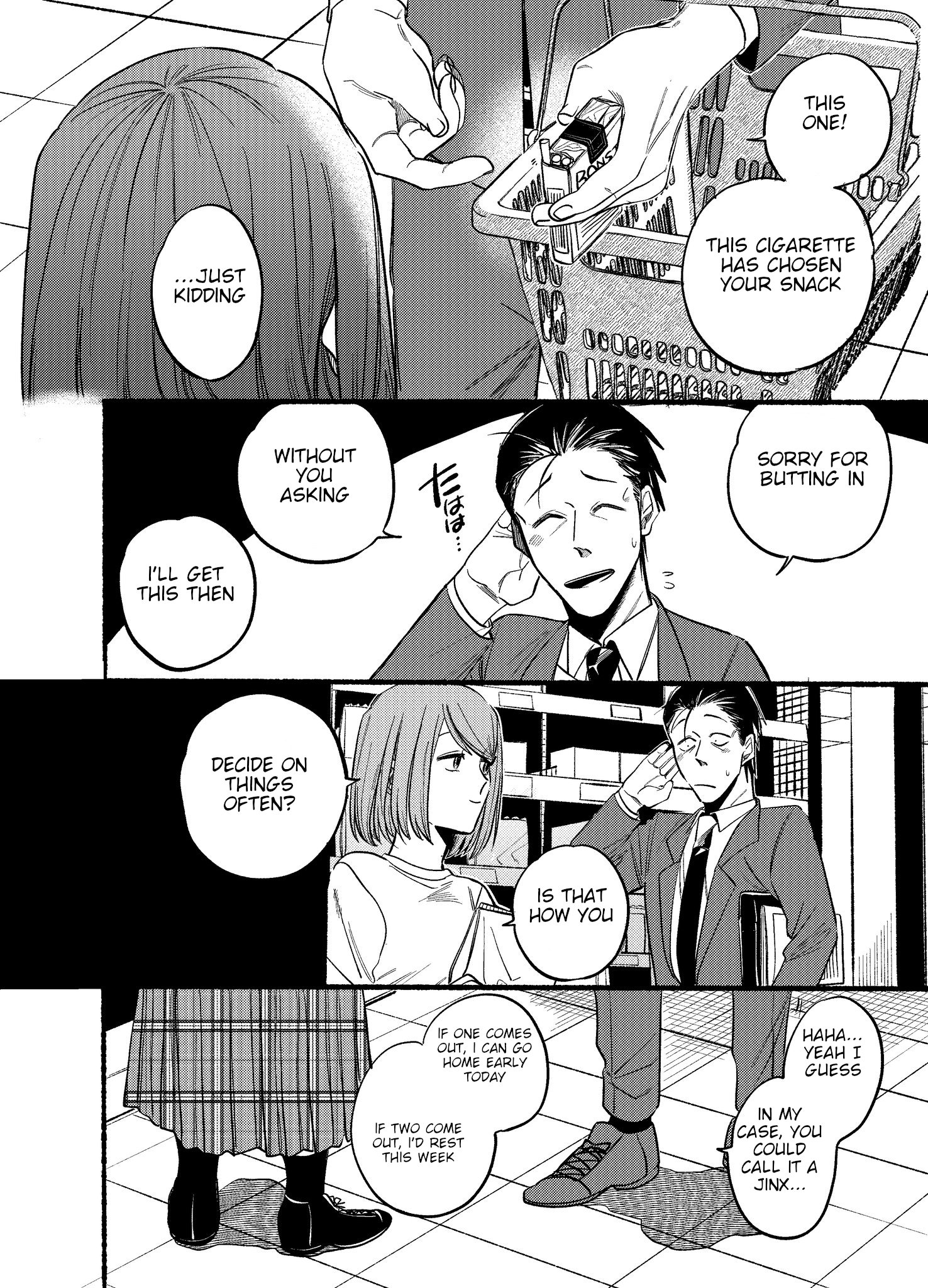 Read Smoking Behind the Supermarket with You Manga Online