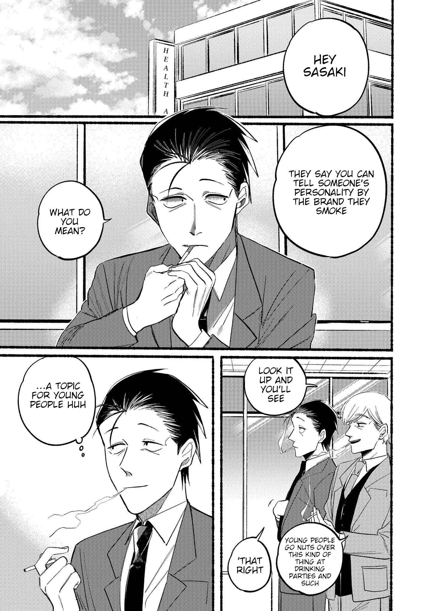 Read Smoking Behind the Supermarket with You Manga Online