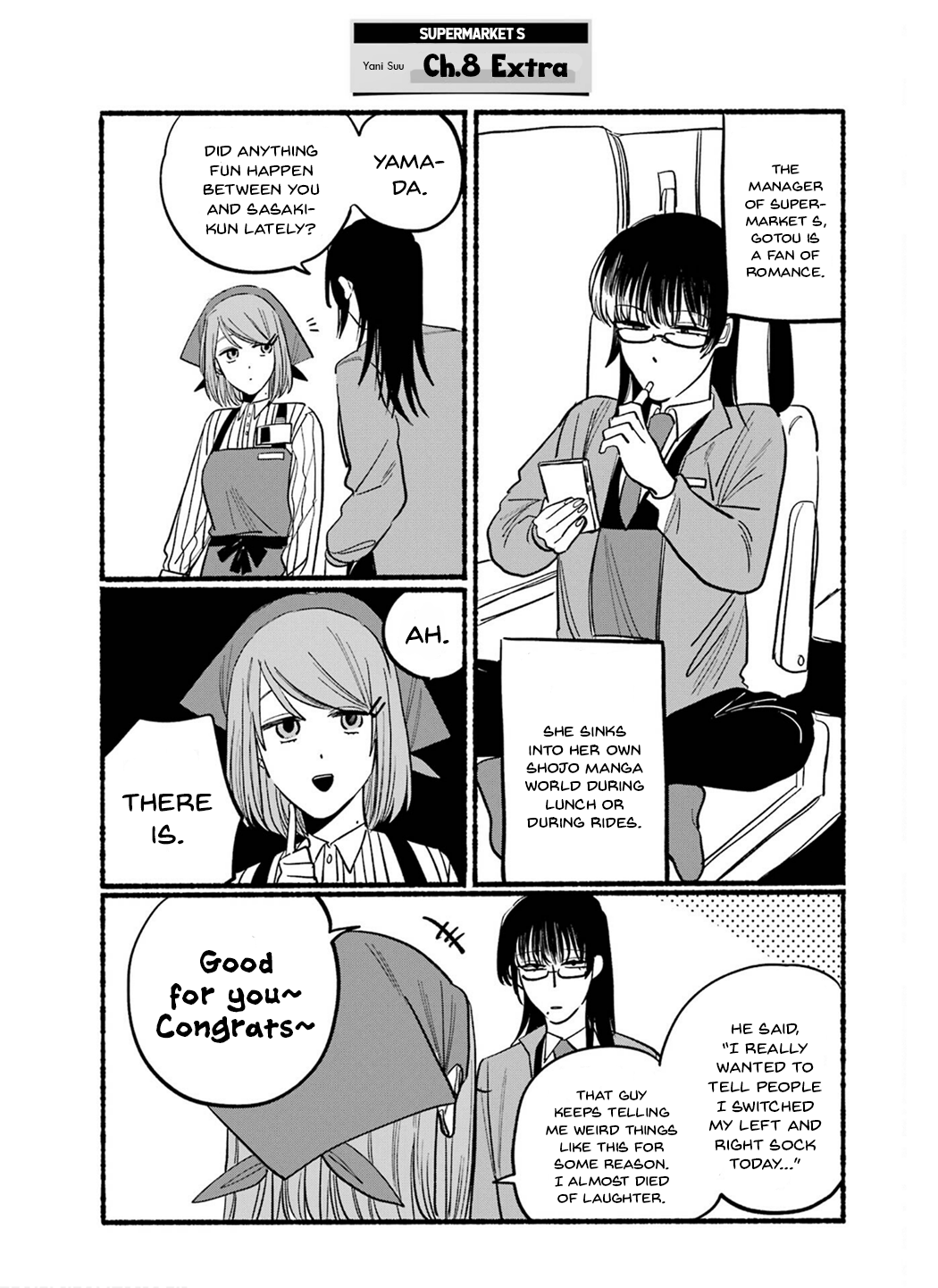 Read Smoking Behind the Supermarket with You Manga Online