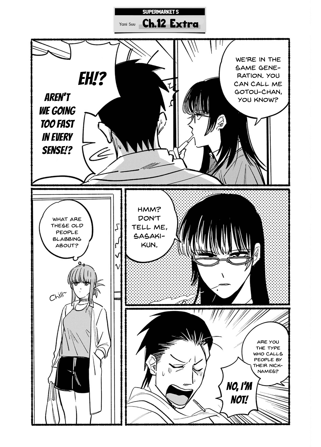 Read Smoking Behind the Supermarket with You Manga Online