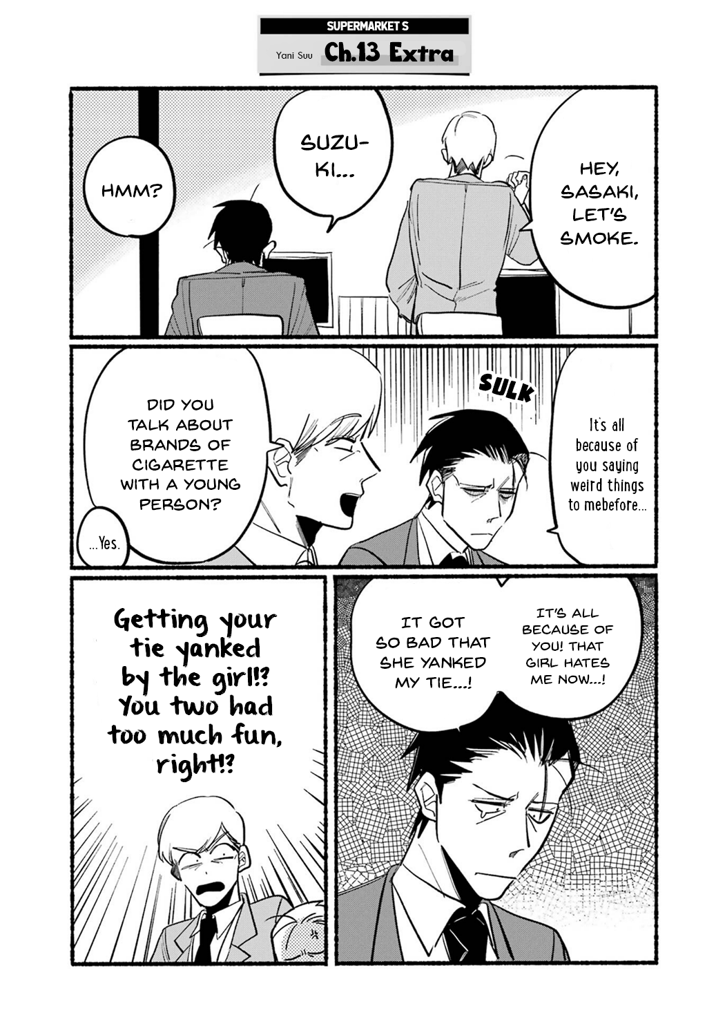 Read Smoking Behind the Supermarket with You Manga Online