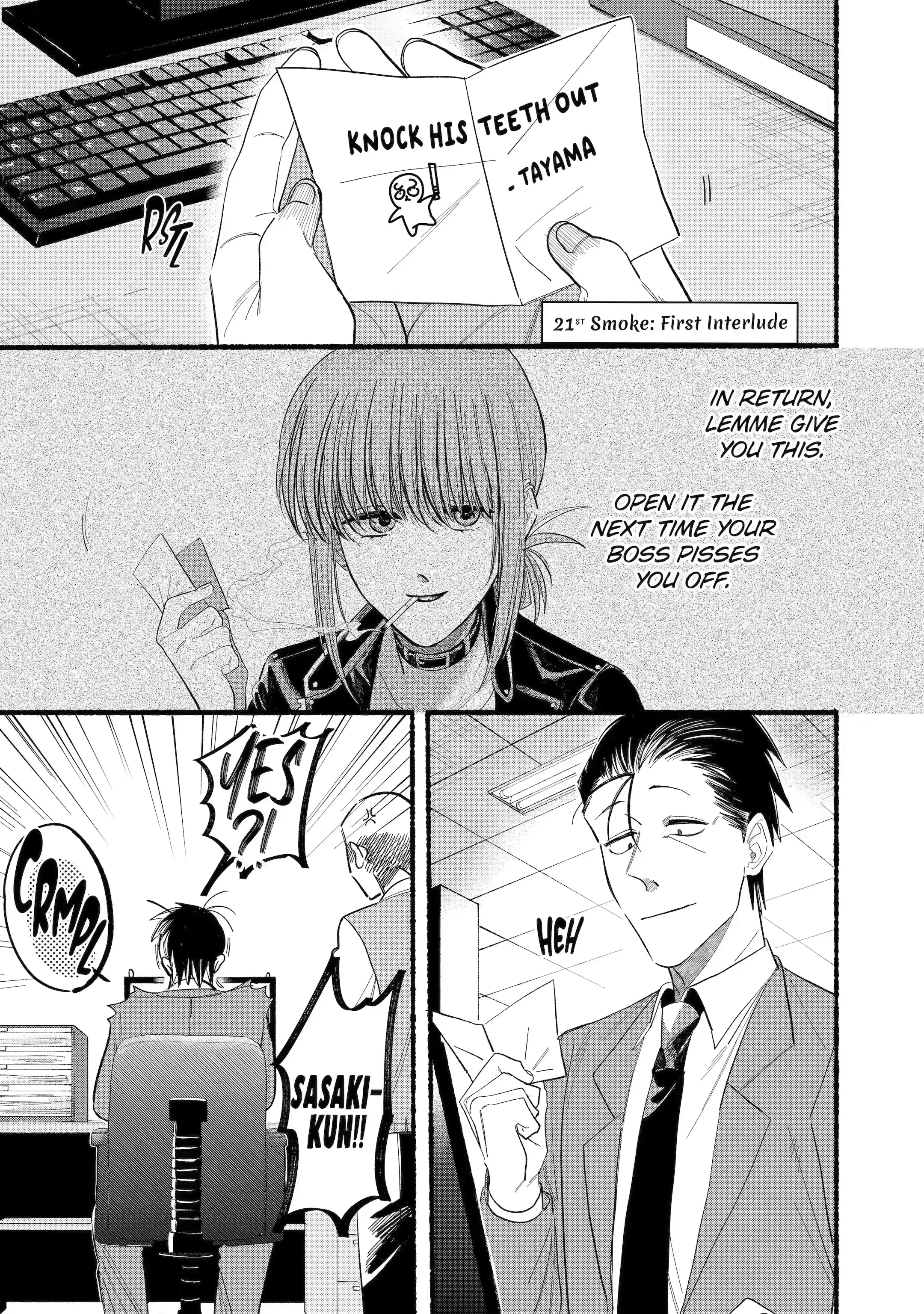 Read Smoking Behind the Supermarket with You Manga Online