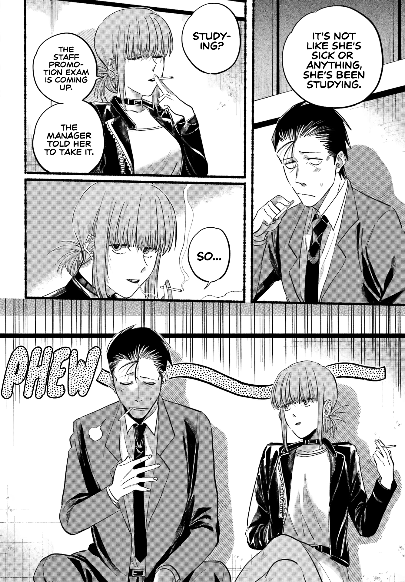 Read Smoking Behind the Supermarket with You Manga Online