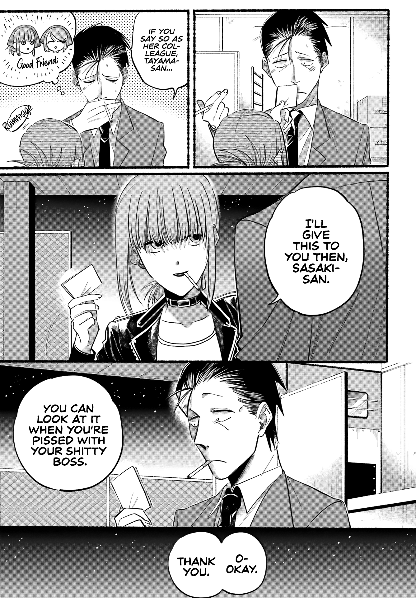 Read Smoking Behind the Supermarket with You Manga Online