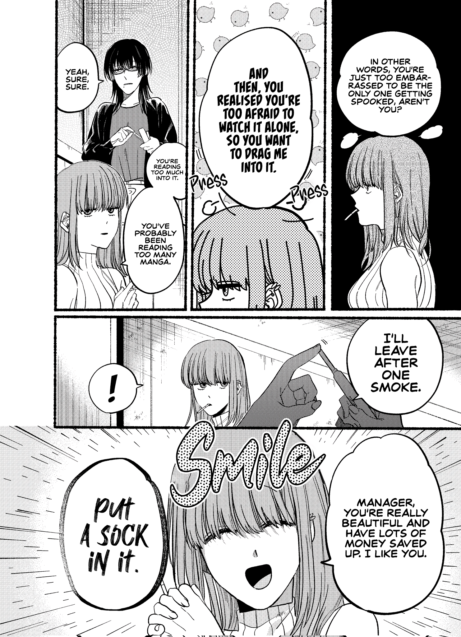 Read Smoking Behind the Supermarket with You Manga Online