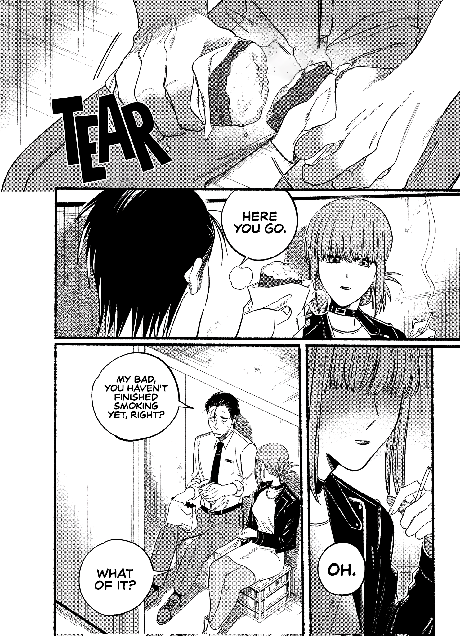 Read Smoking Behind the Supermarket with You Manga Online