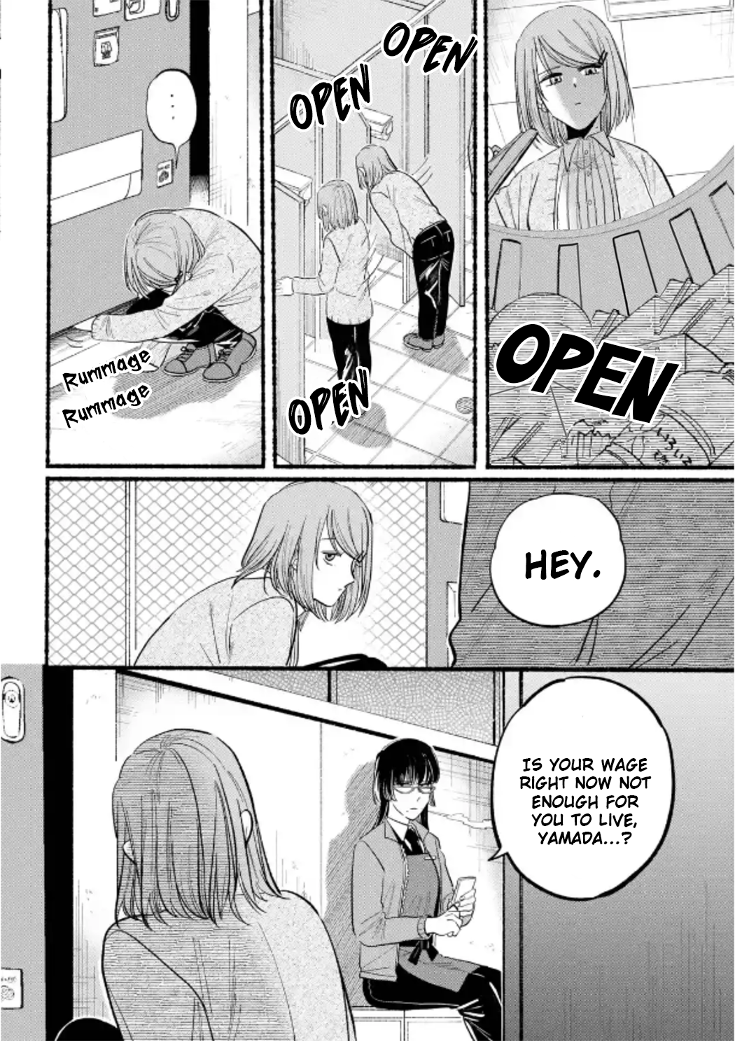 Read Smoking Behind the Supermarket with You Manga Online