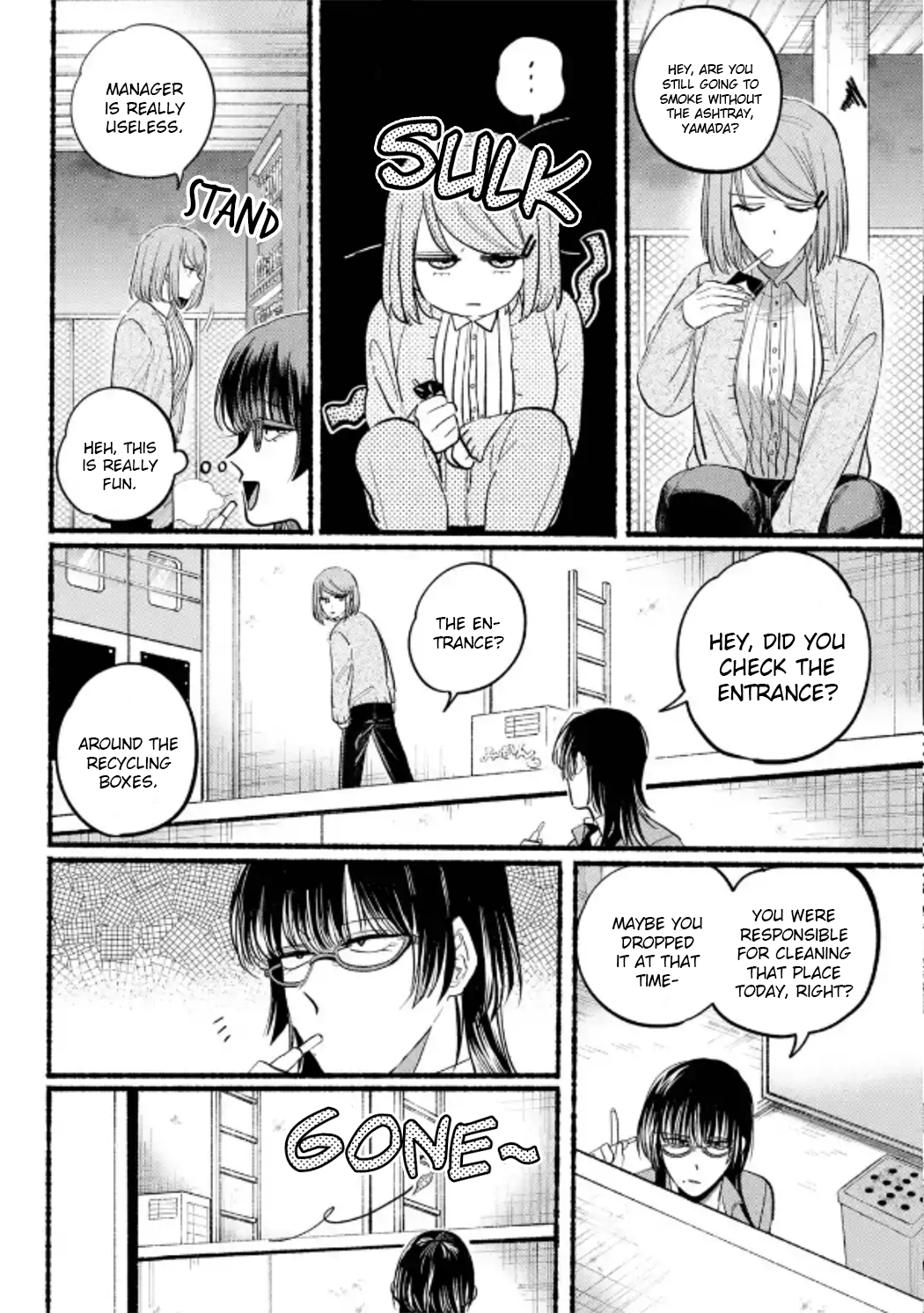 Read Smoking Behind the Supermarket with You Manga Online