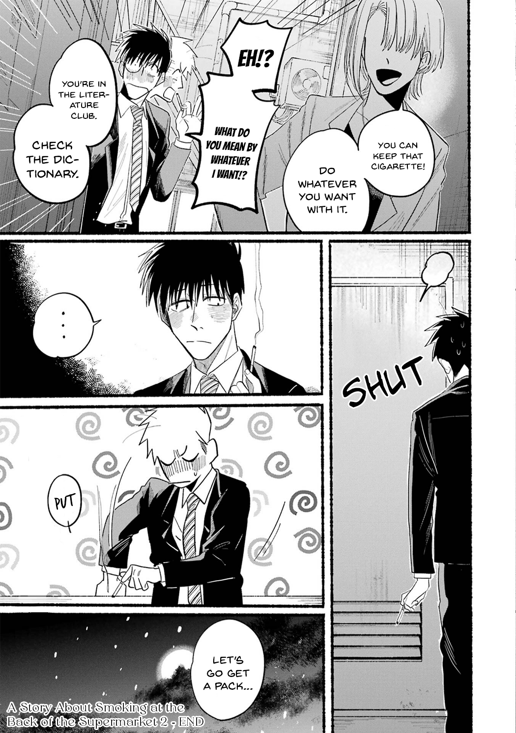 Read Smoking Behind the Supermarket with You Manga Online