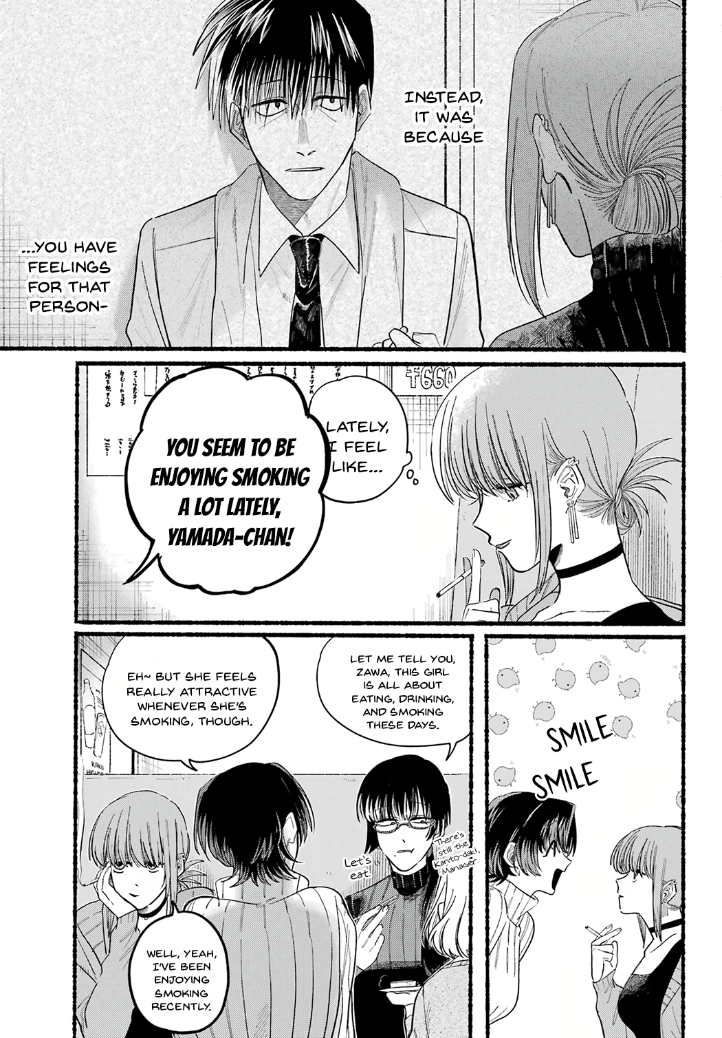 Read Smoking Behind the Supermarket with You Manga Online