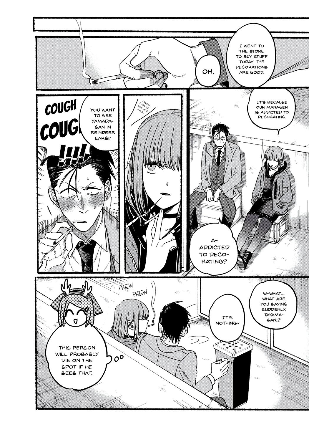 Read Smoking Behind the Supermarket with You Manga Online