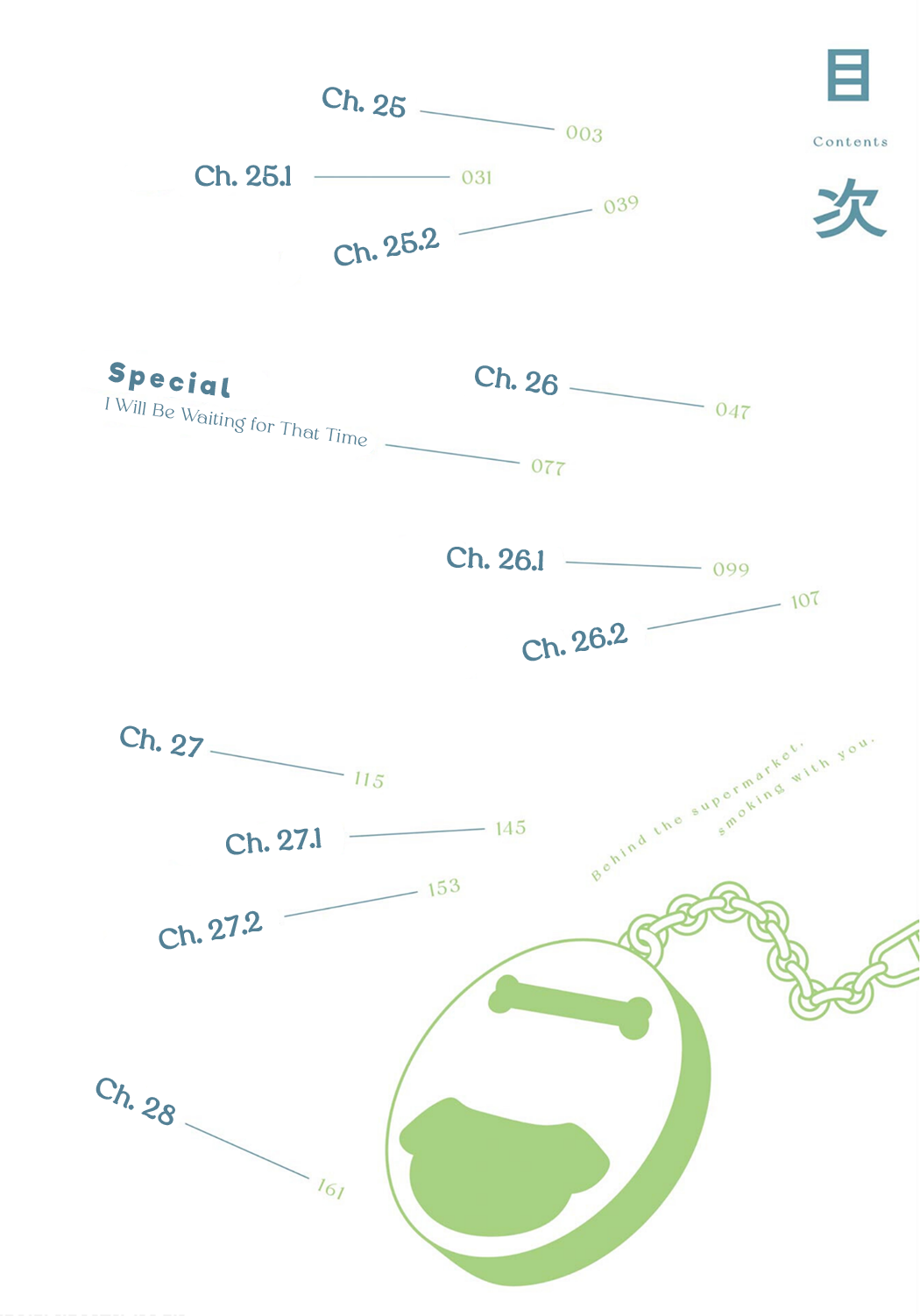 Read Smoking Behind the Supermarket with You Manga Online