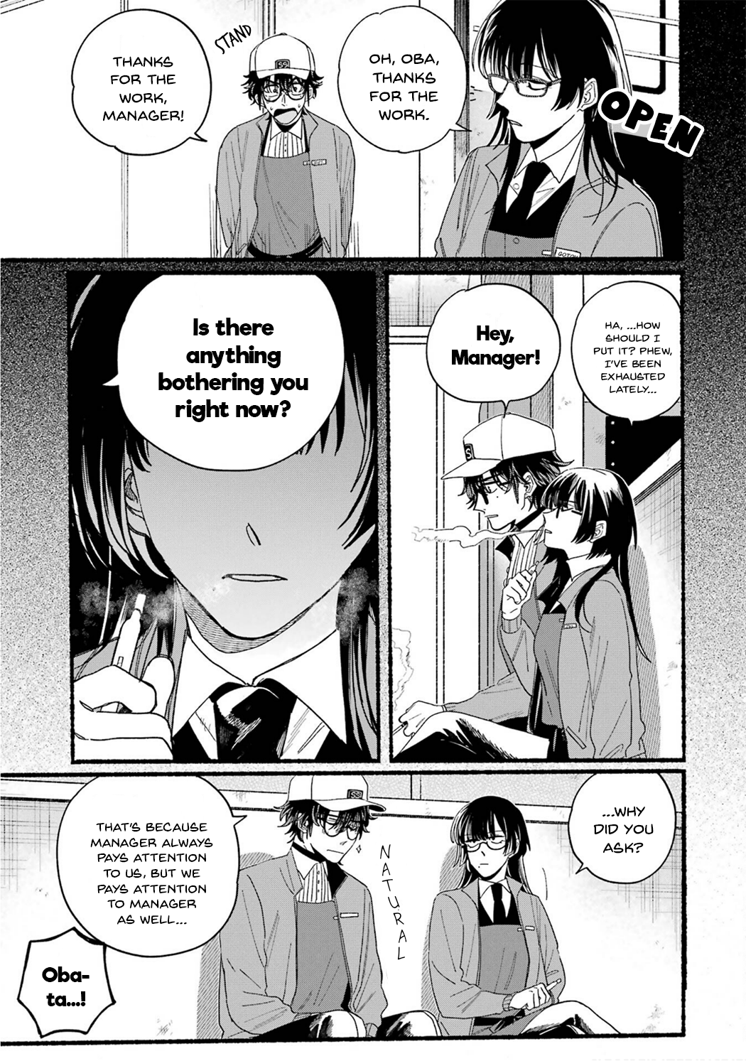 Read Smoking Behind the Supermarket with You Manga Online