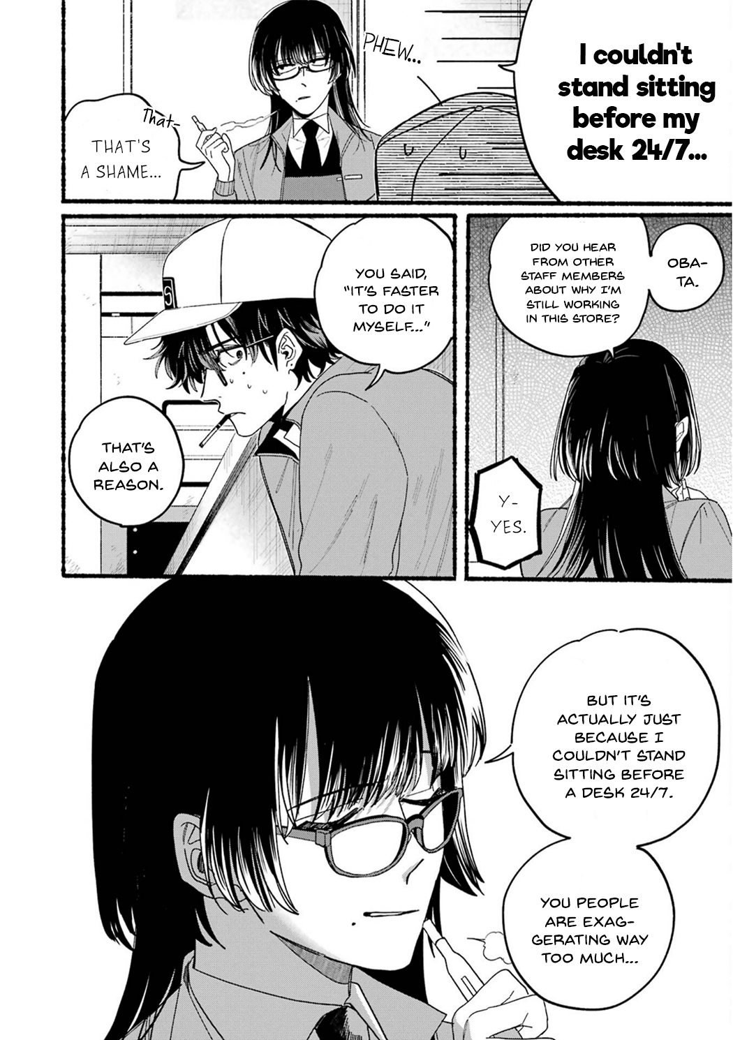 Read Smoking Behind the Supermarket with You Manga Online