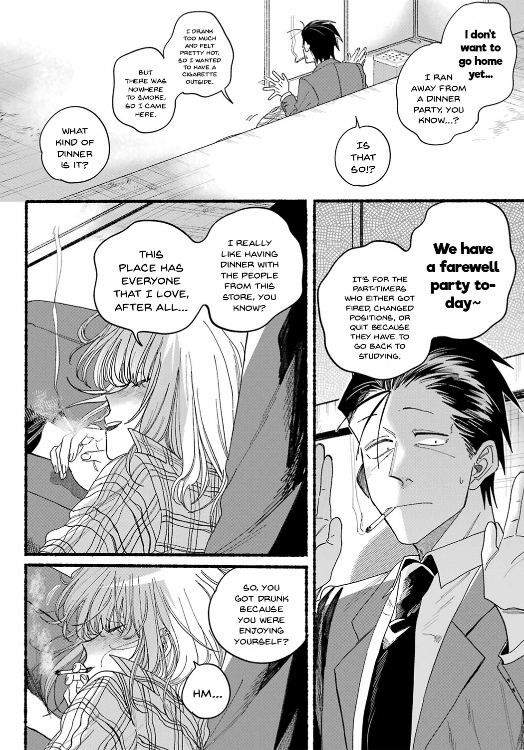 Read Smoking Behind the Supermarket with You Manga Online
