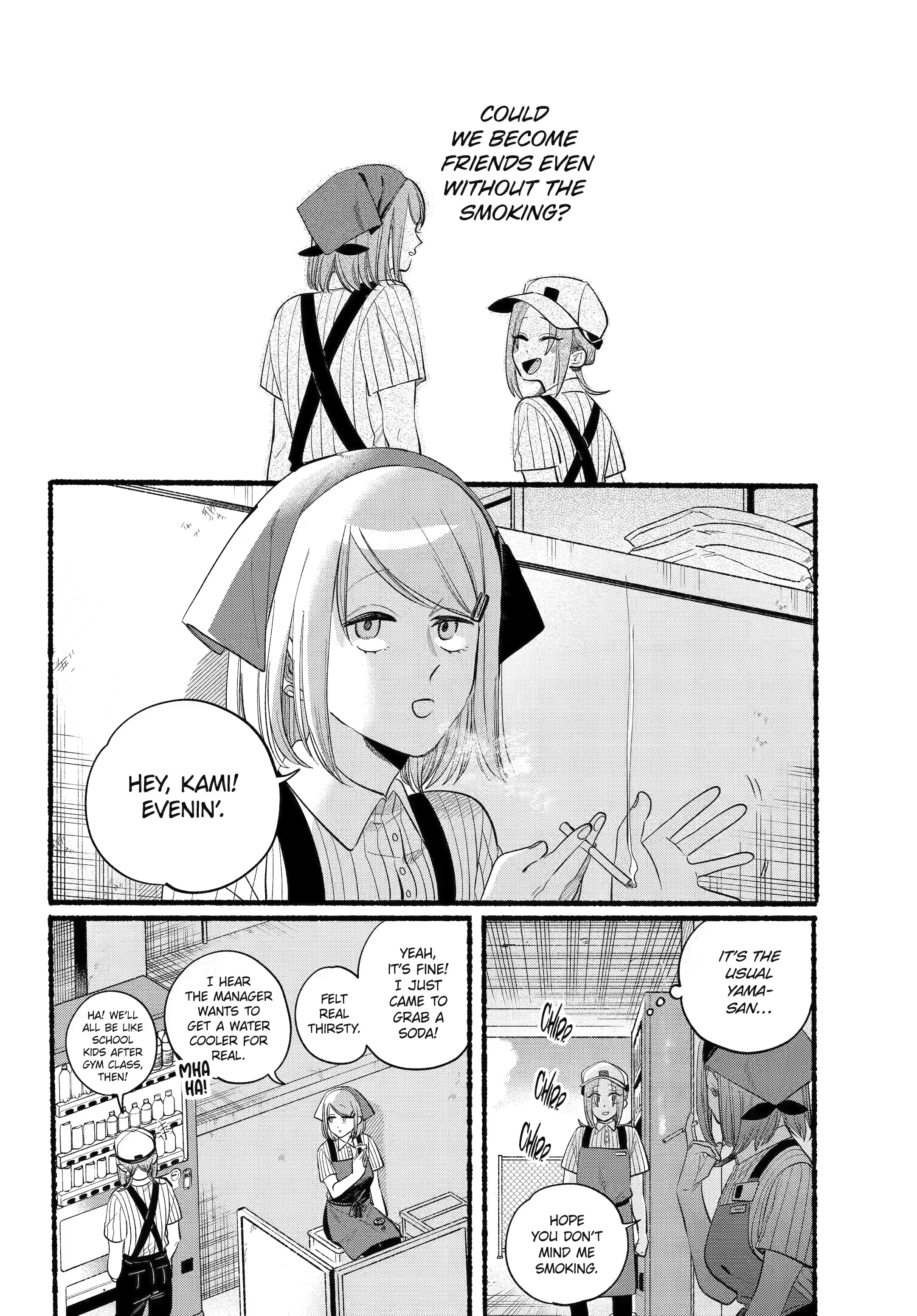 Read Smoking Behind the Supermarket with You Manga Online