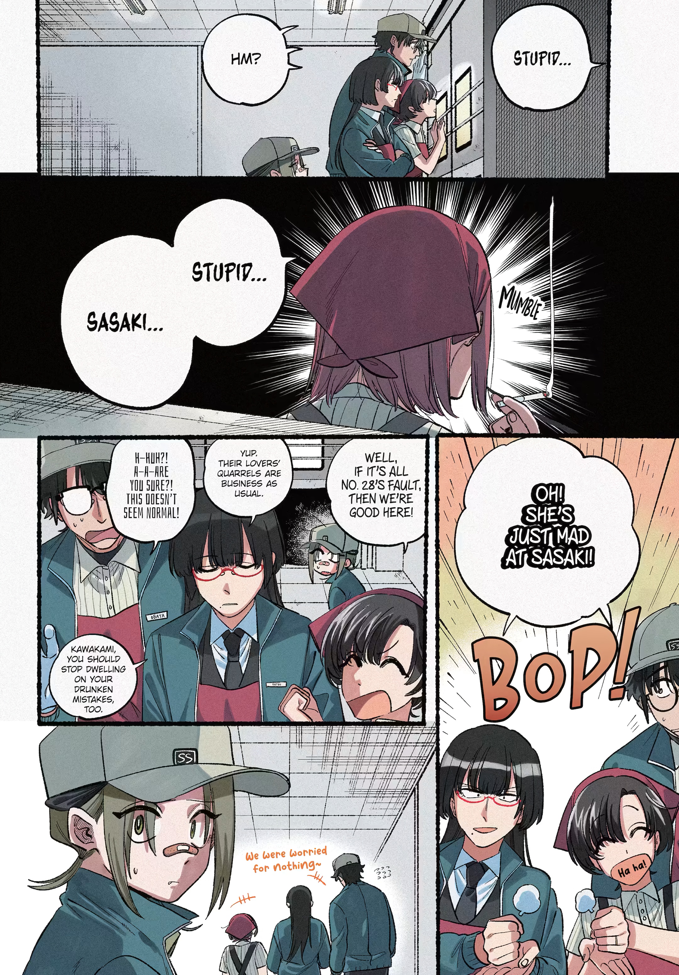 Read Smoking Behind the Supermarket with You Manga Online