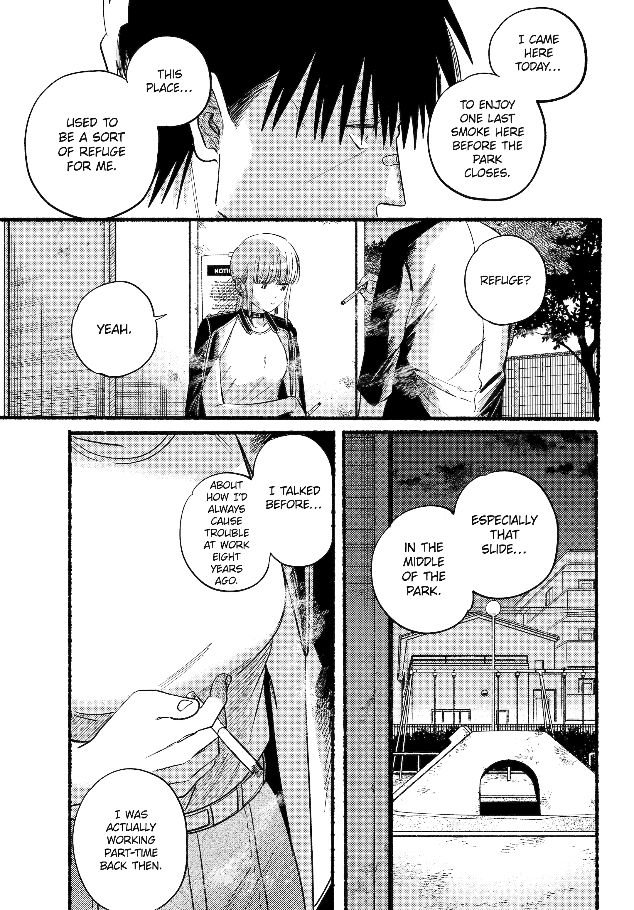 Read Smoking Behind the Supermarket with You Manga Online