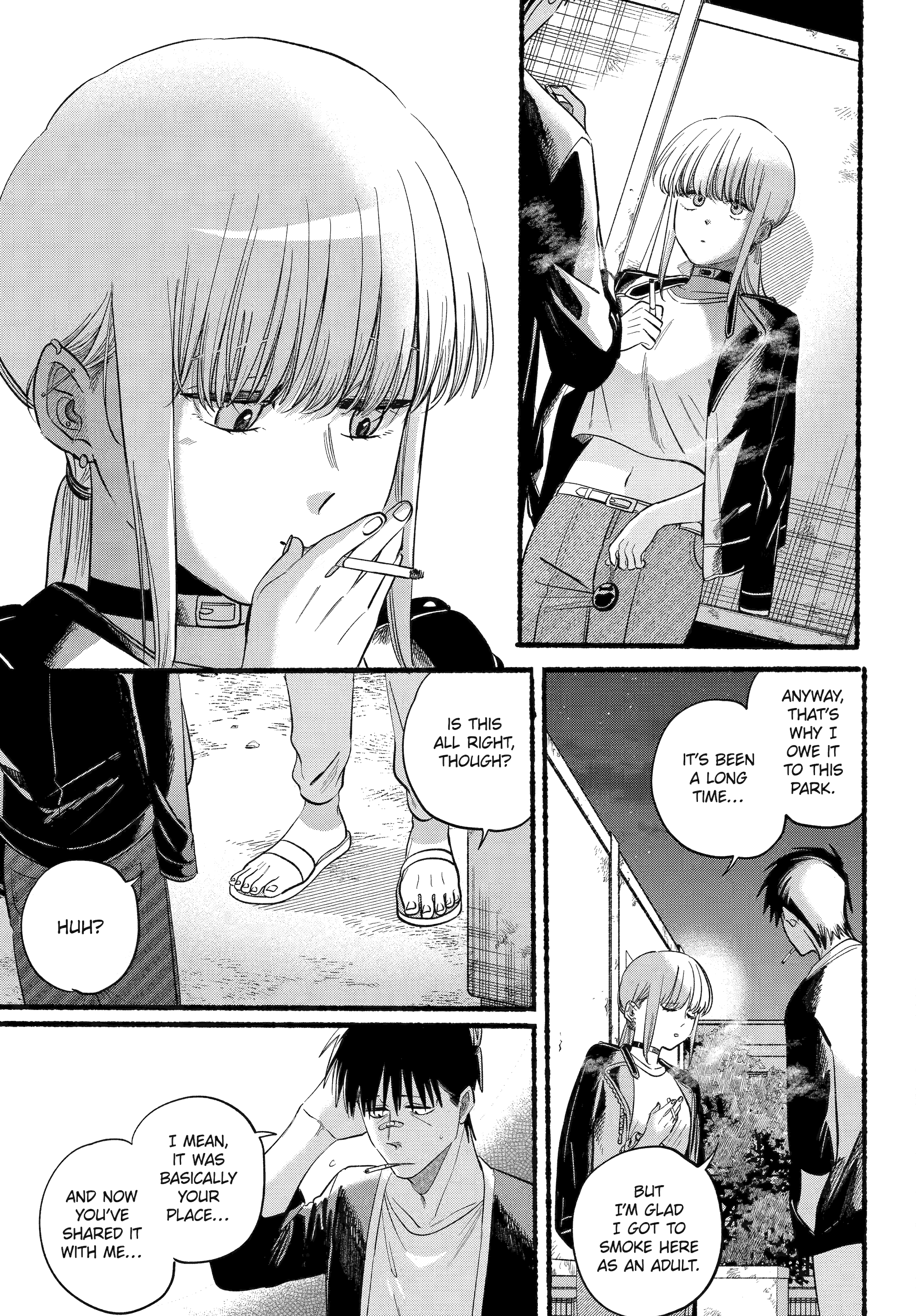 Read Smoking Behind the Supermarket with You Manga Online