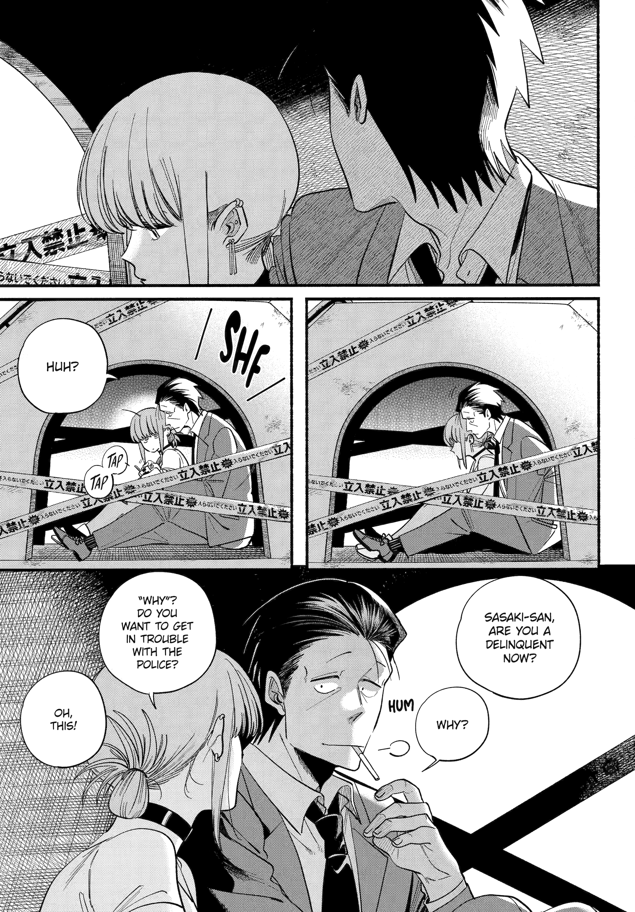 Read Smoking Behind the Supermarket with You Manga Online