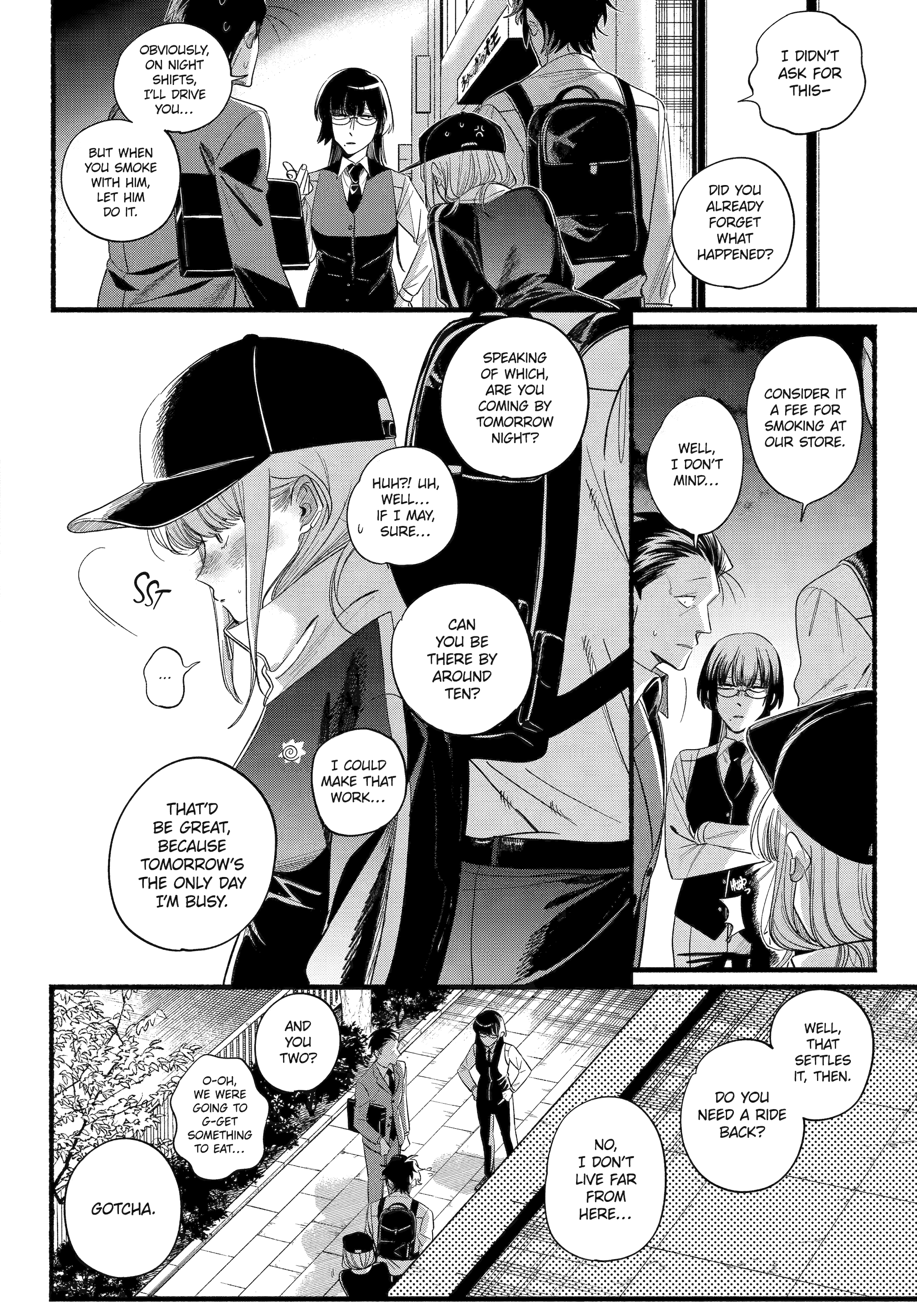 Read Smoking Behind the Supermarket with You Manga Online