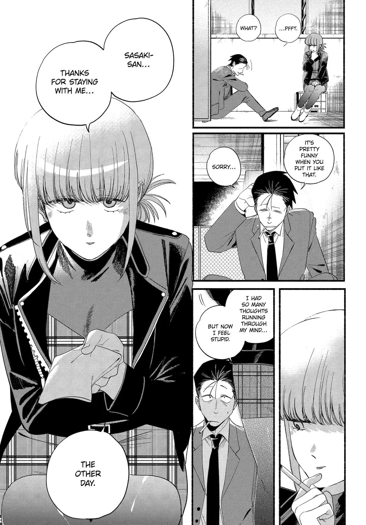 Read Smoking Behind the Supermarket with You Manga Online