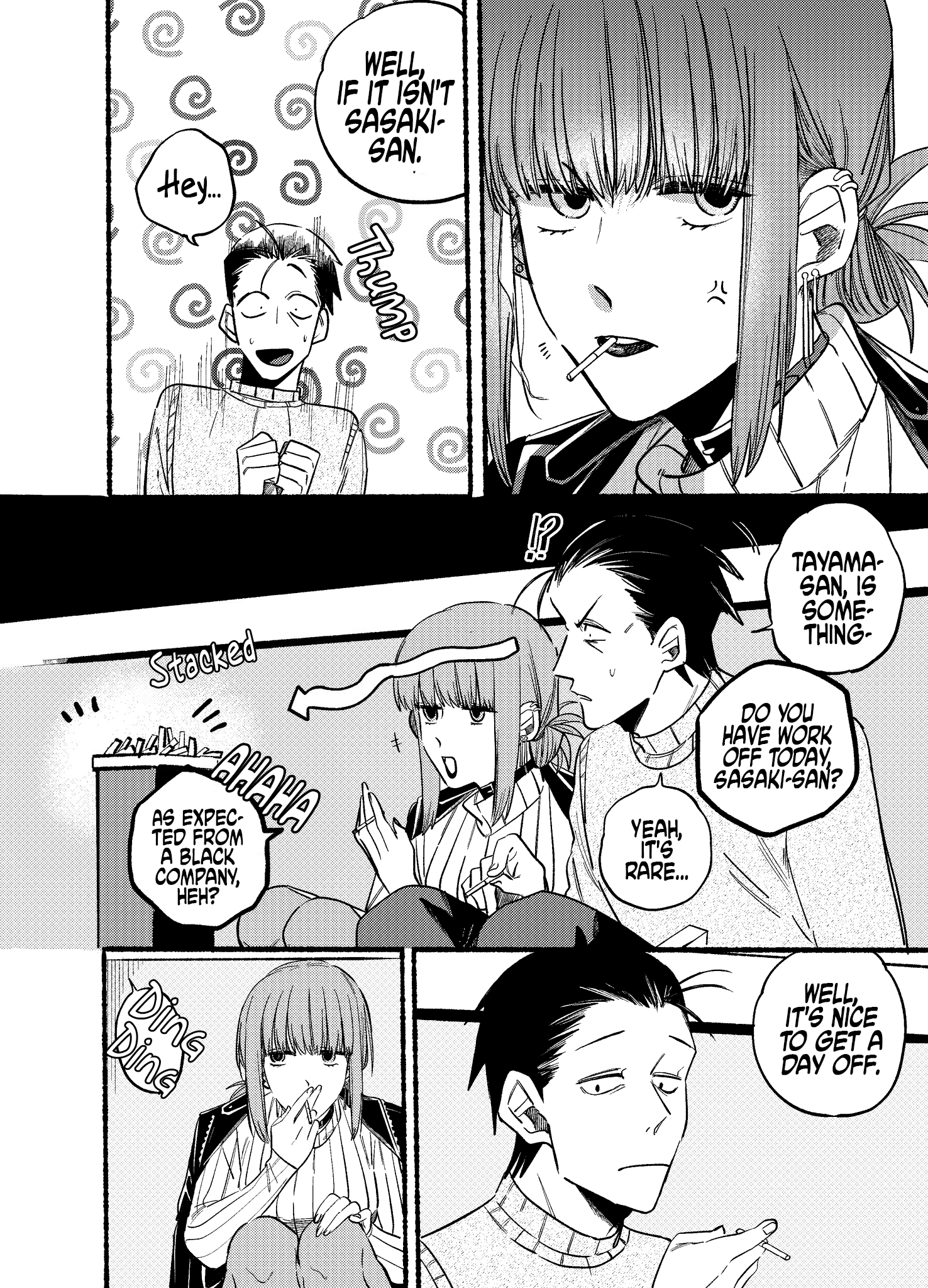 Read Smoking Behind the Supermarket with You Manga Online