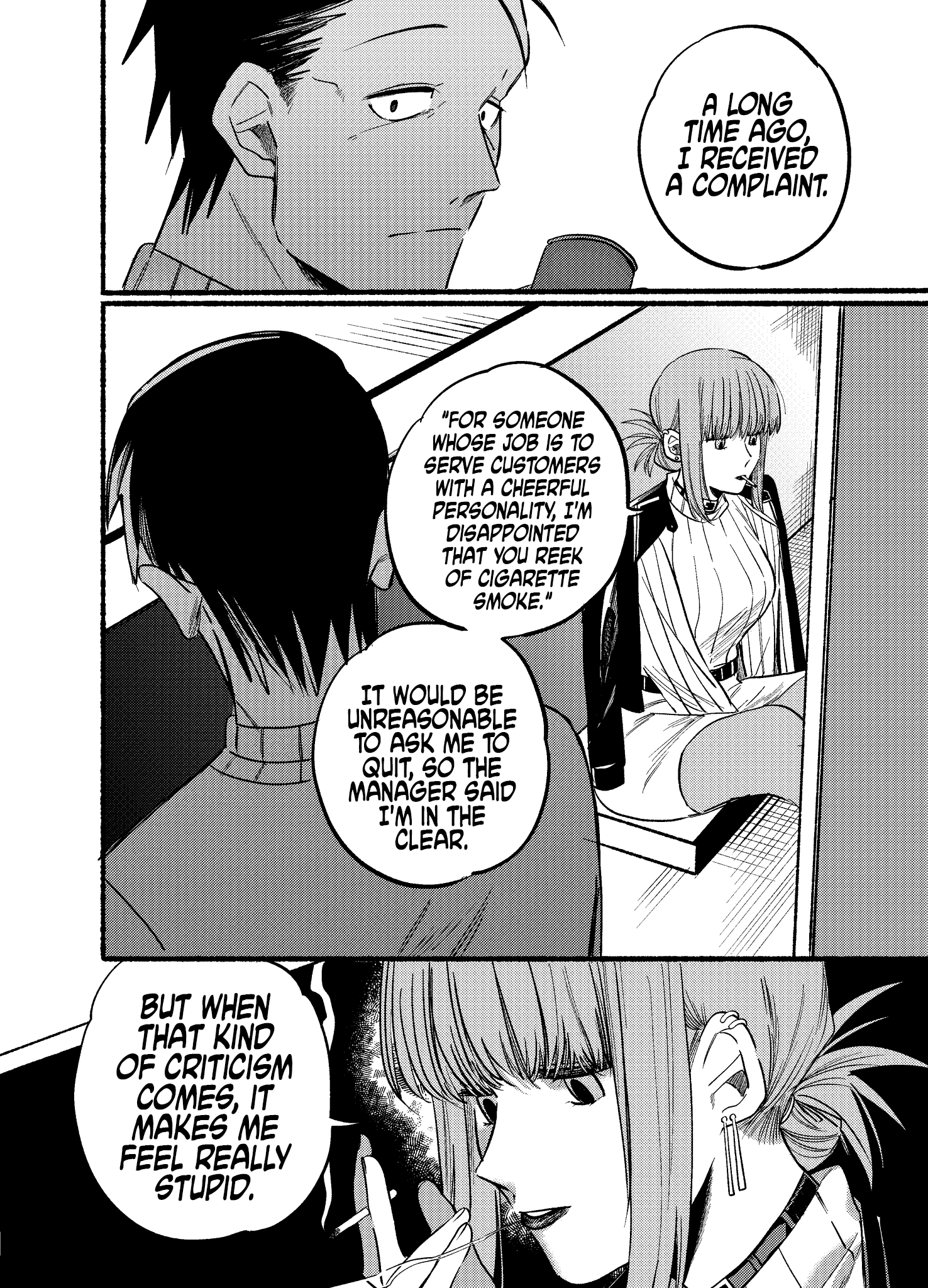 Read Smoking Behind the Supermarket with You Manga Online