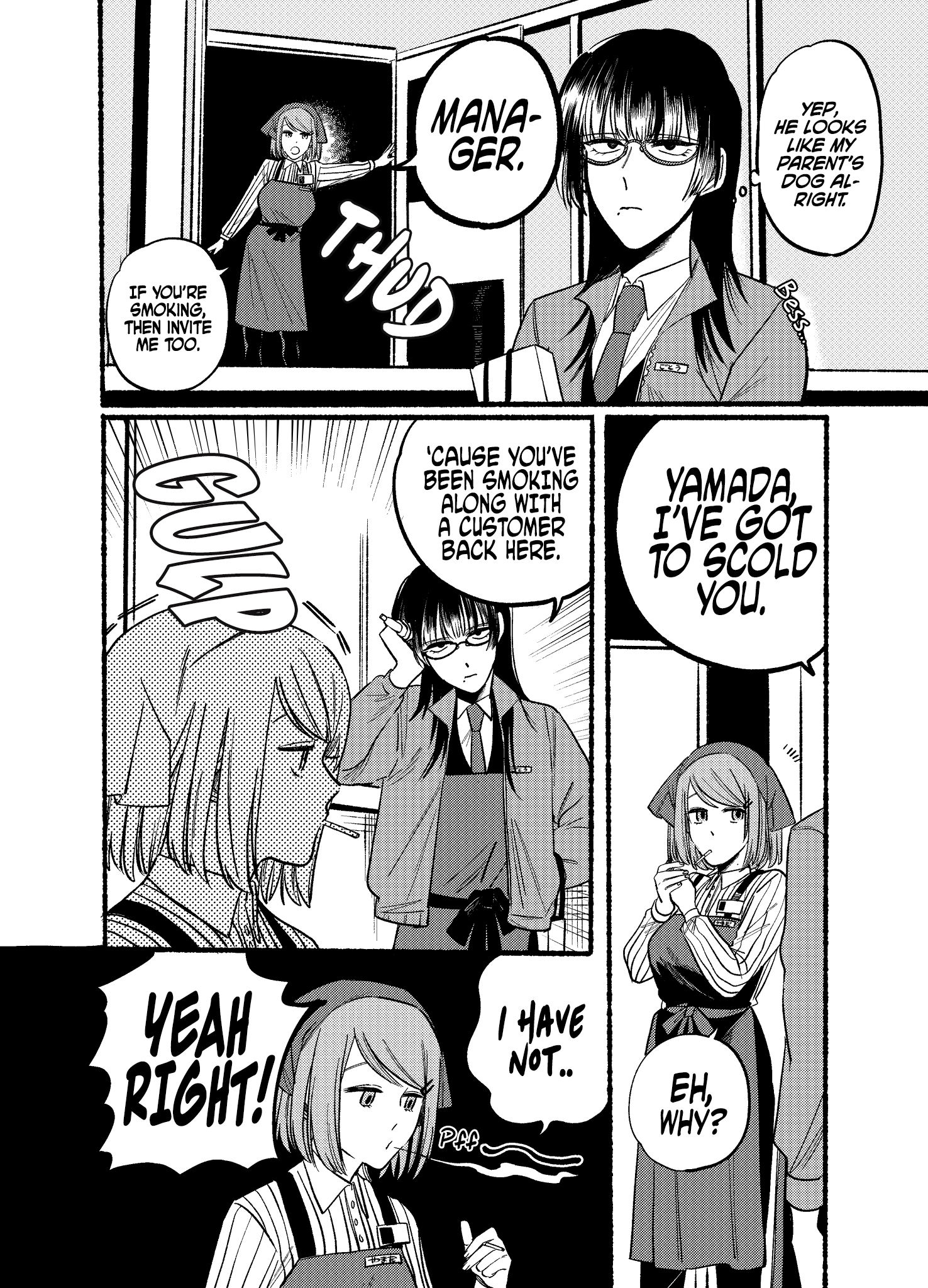 Read Smoking Behind the Supermarket with You Manga Online