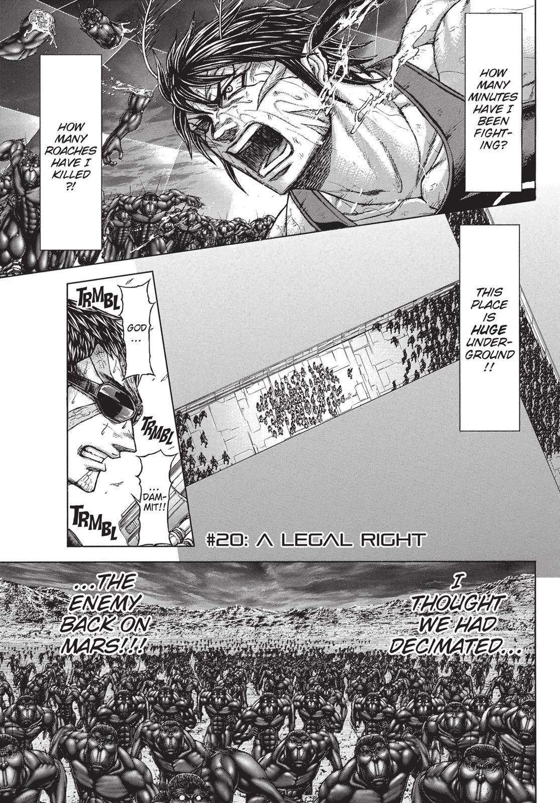 Read Terra Formars Manga Online