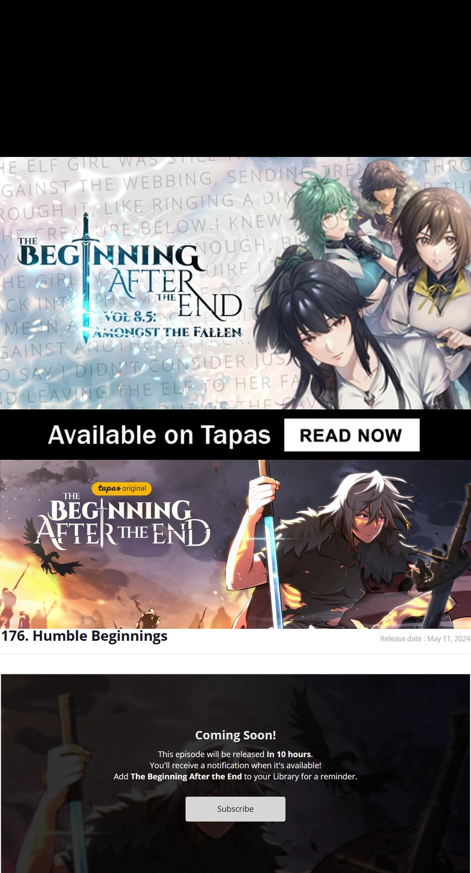 Read The Beginning After the End Manga Online