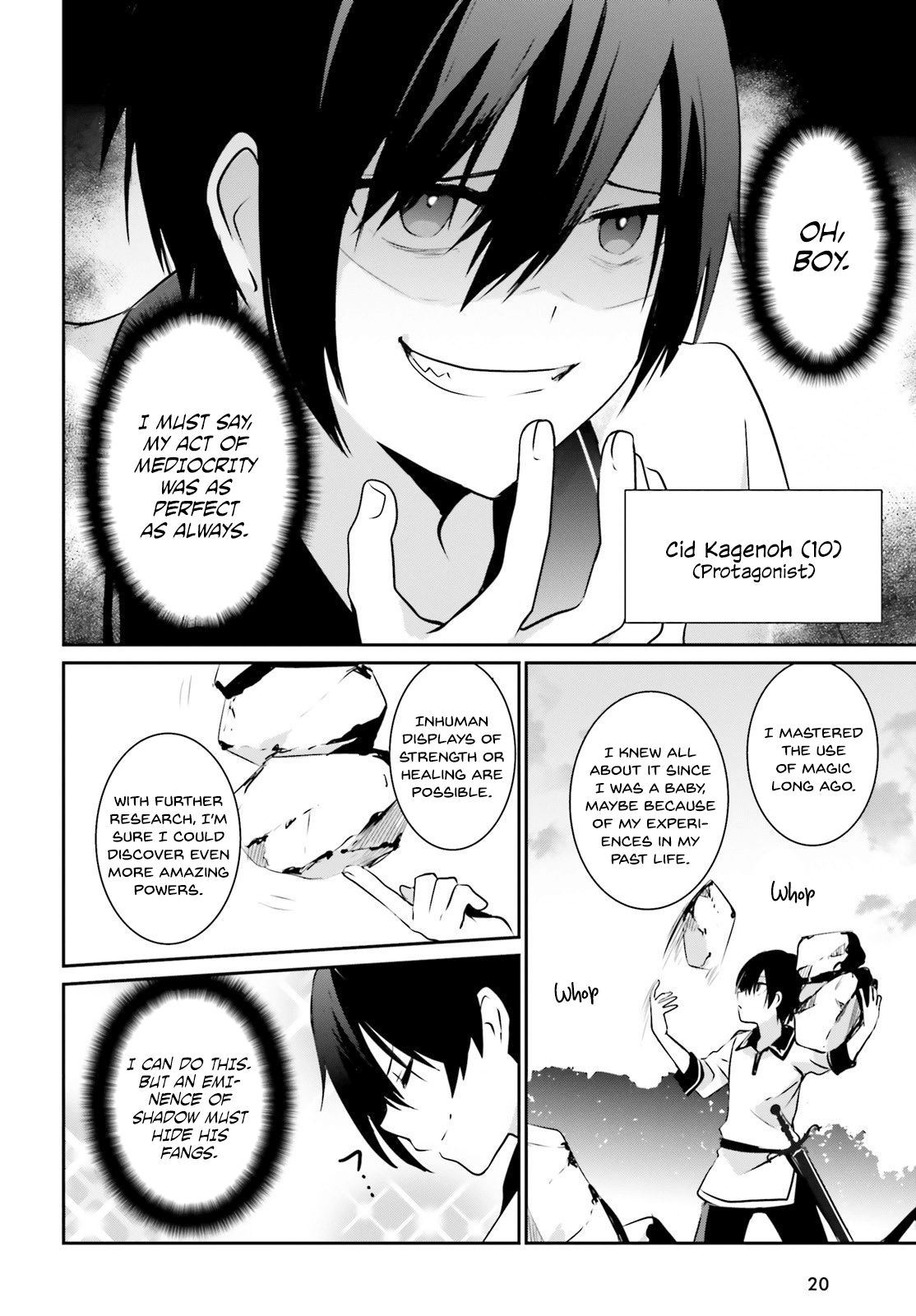 Read The Eminence in Shadow Manga Online
