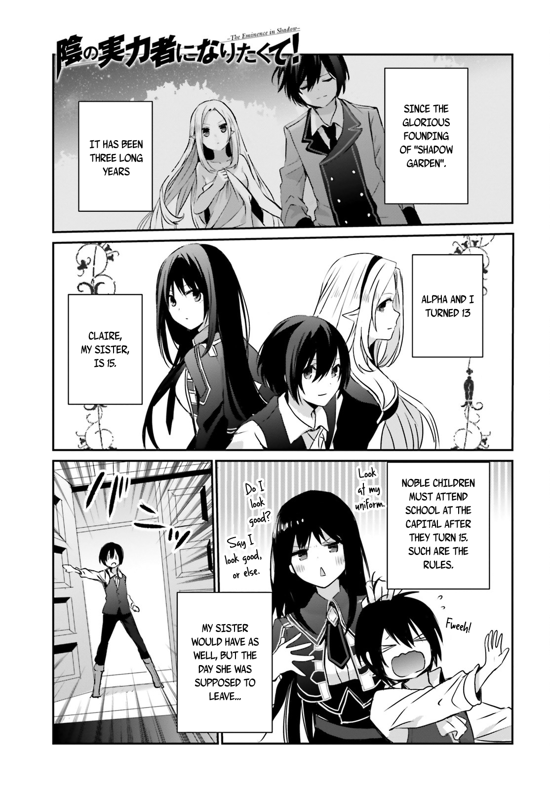 Read The Eminence in Shadow Manga Online