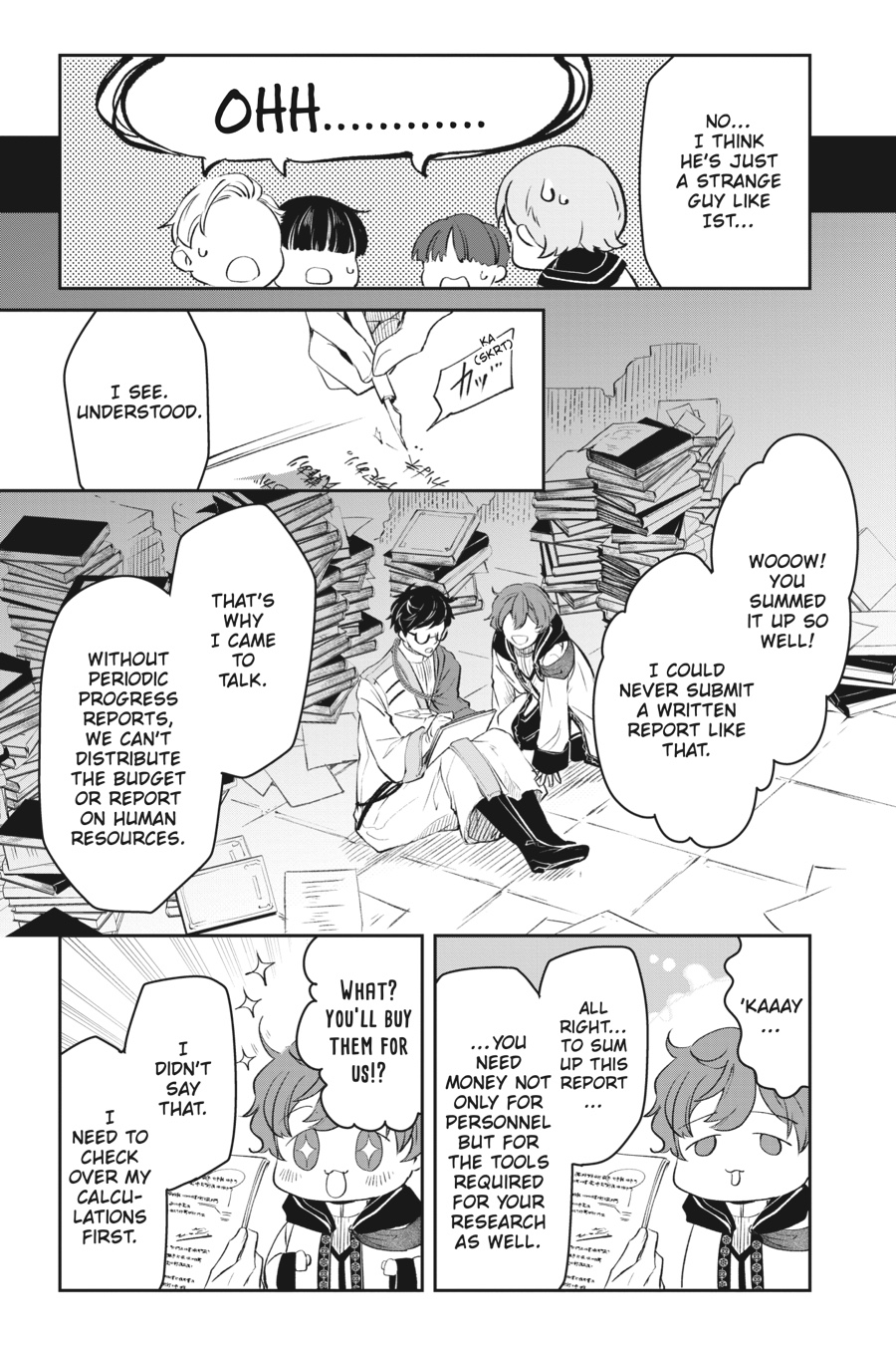 Read The Other World's Books Depend on the Bean Counter Manga Online