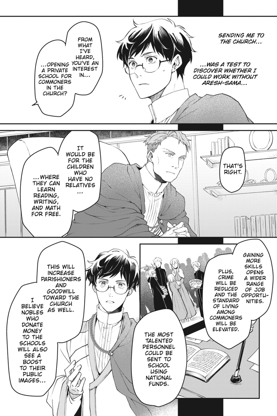 Read The Other World's Books Depend on the Bean Counter Manga Online