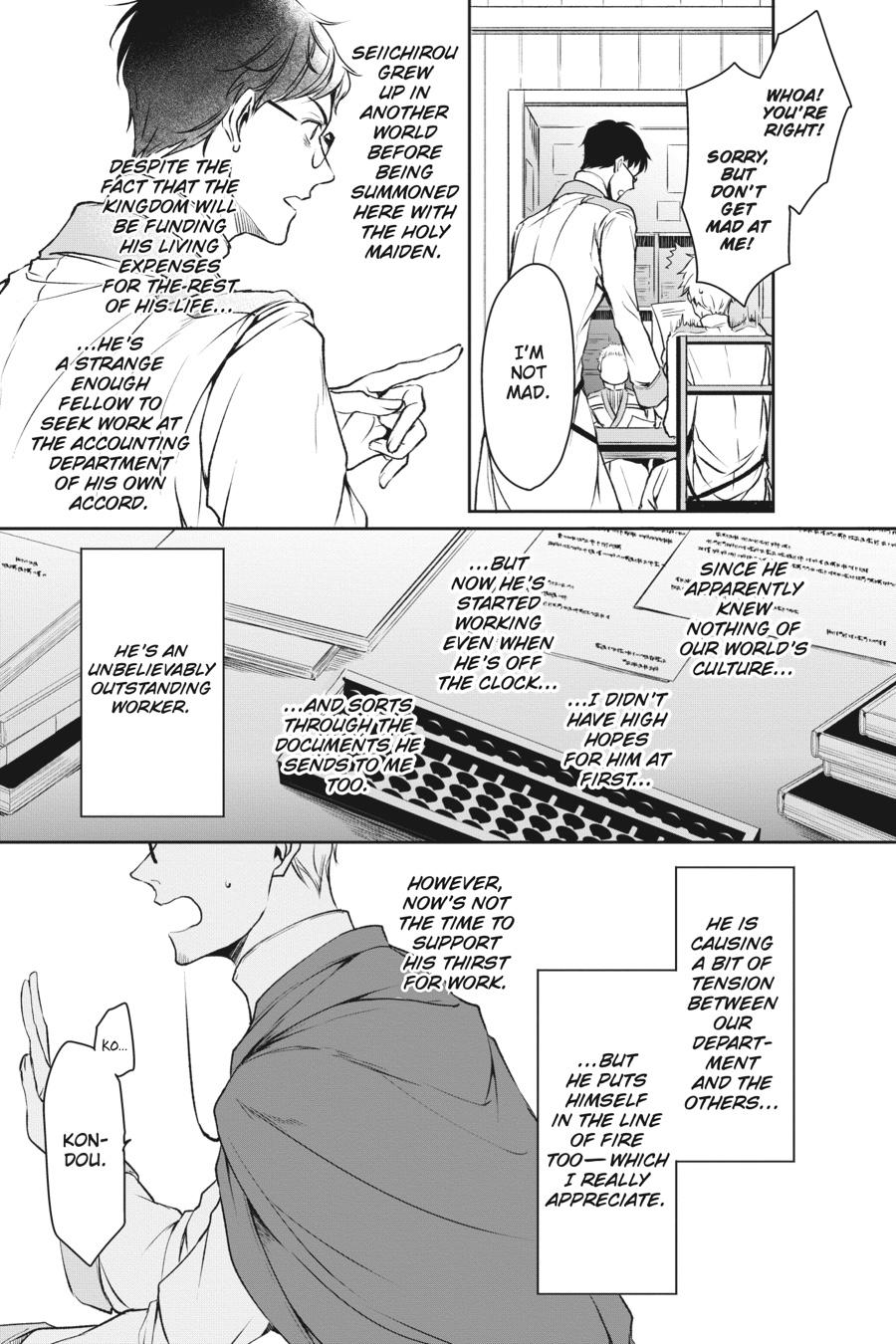 Read The Other World's Books Depend on the Bean Counter Manga Online