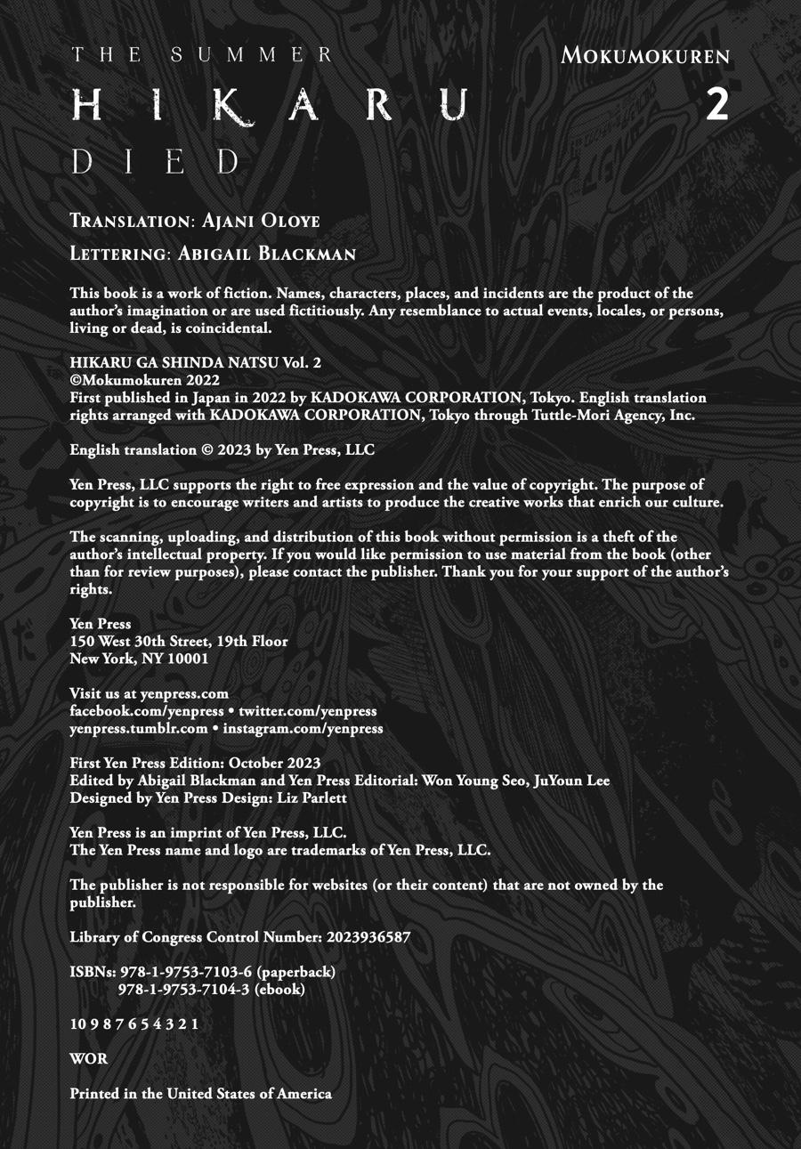 Read The Summer Hikaru Died Manga Online