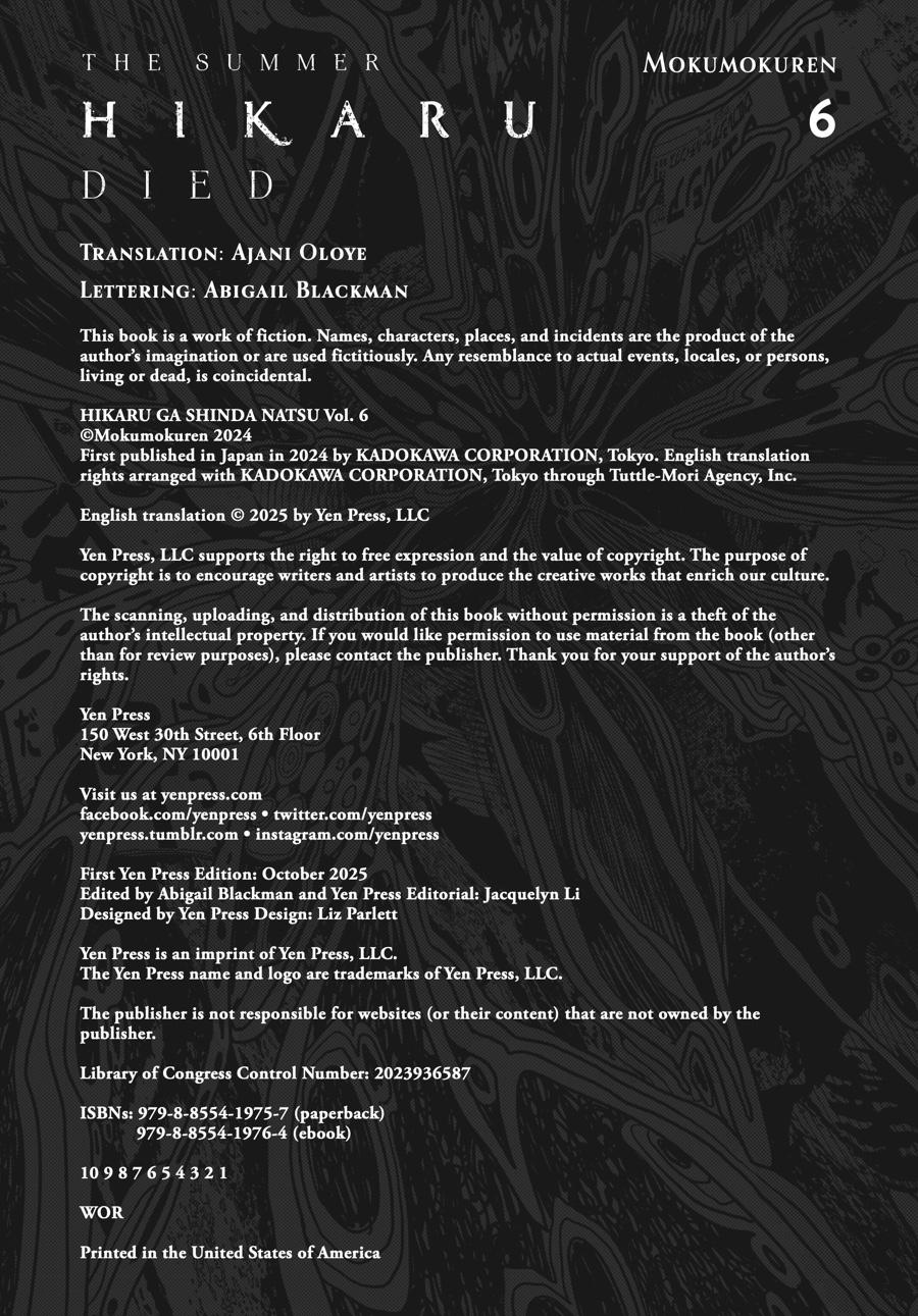 Read The Summer Hikaru Died Manga Online