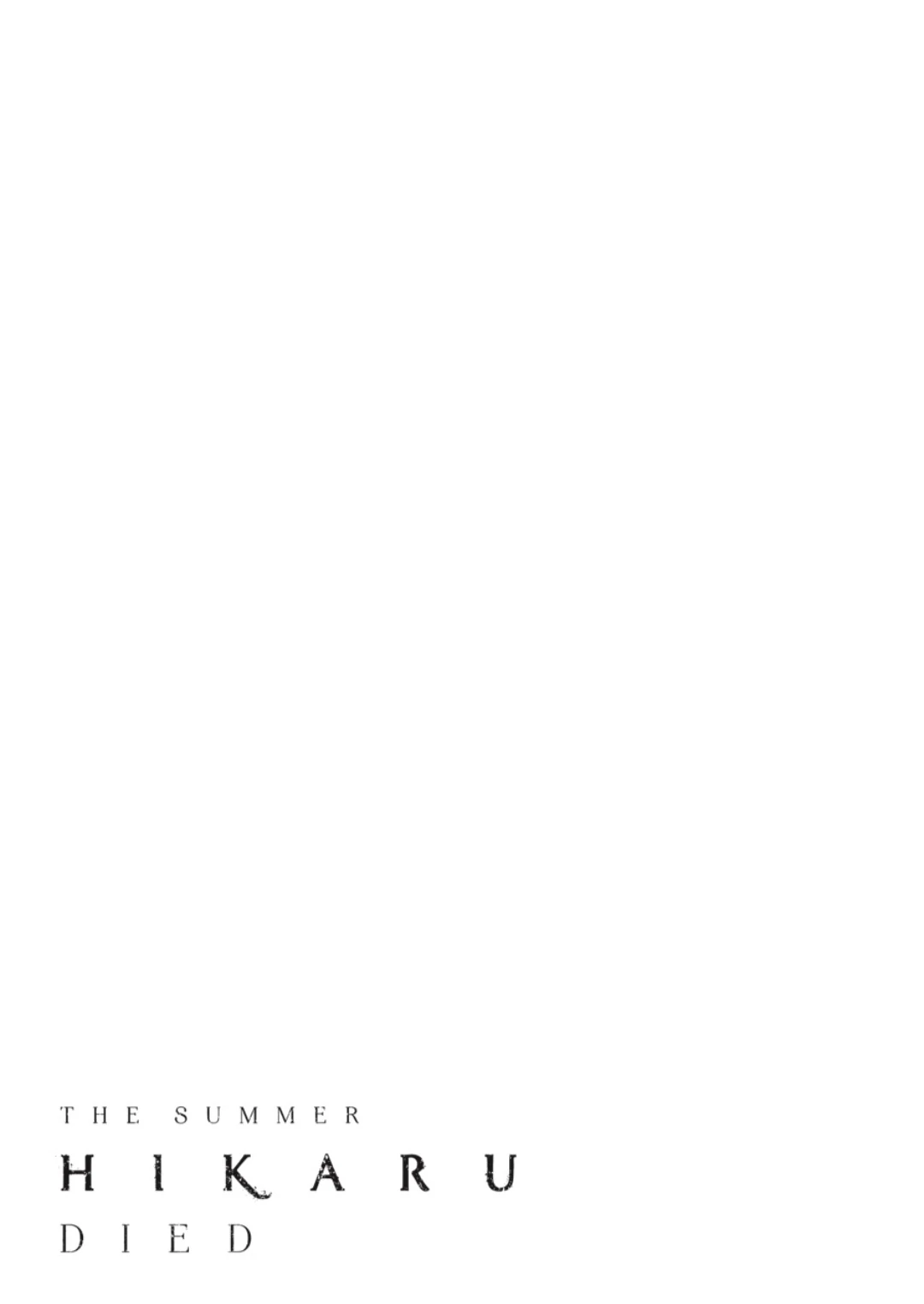 Read The Summer Hikaru Died Manga Online