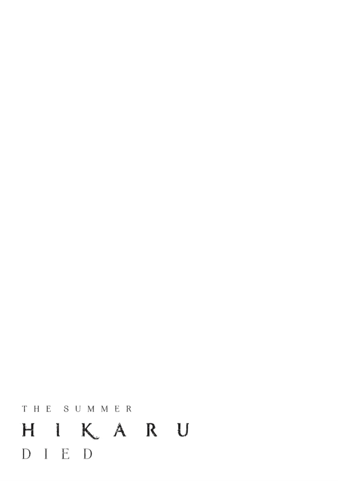 Read The Summer Hikaru Died Manga Online