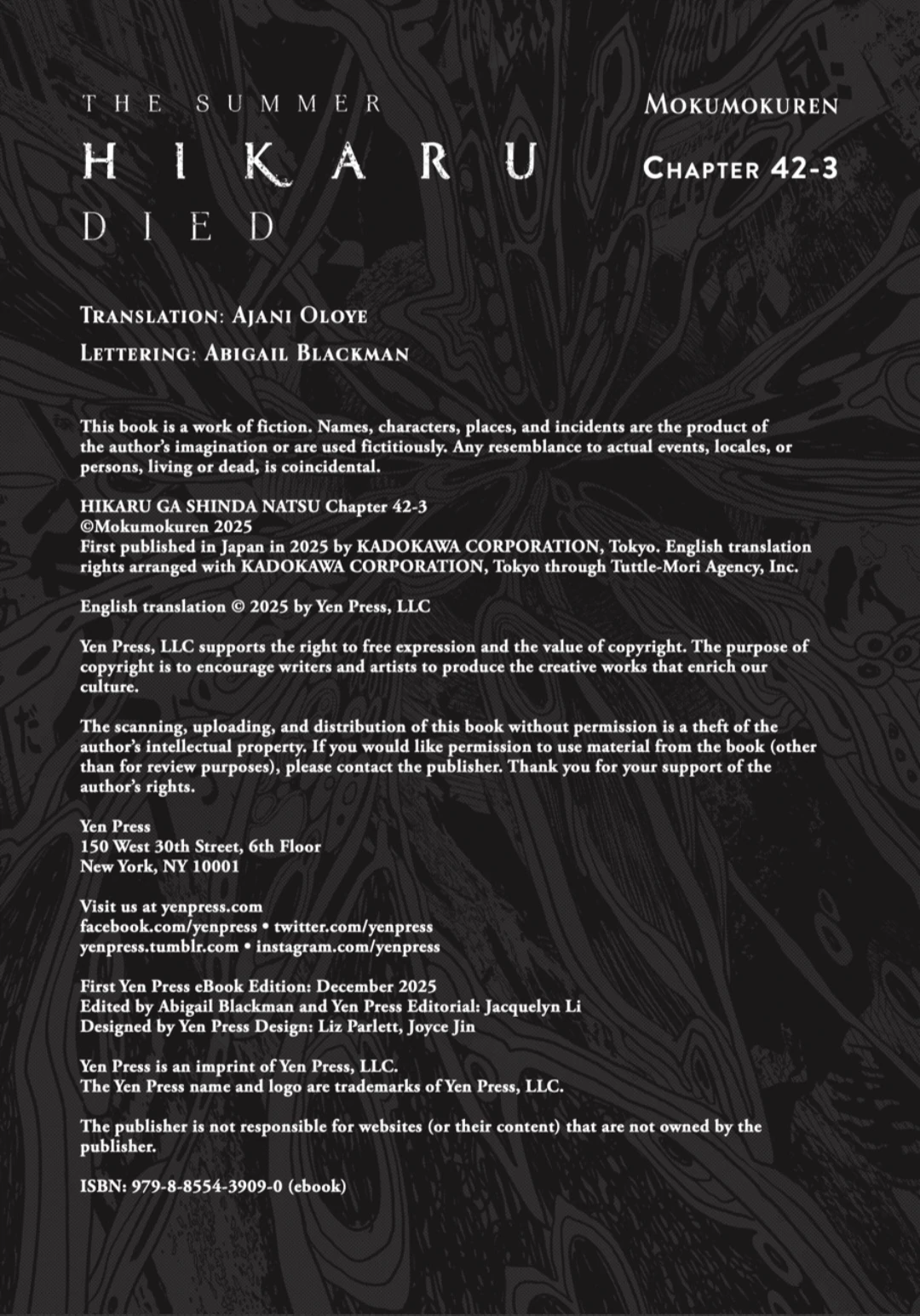 Read The Summer Hikaru Died Manga Online