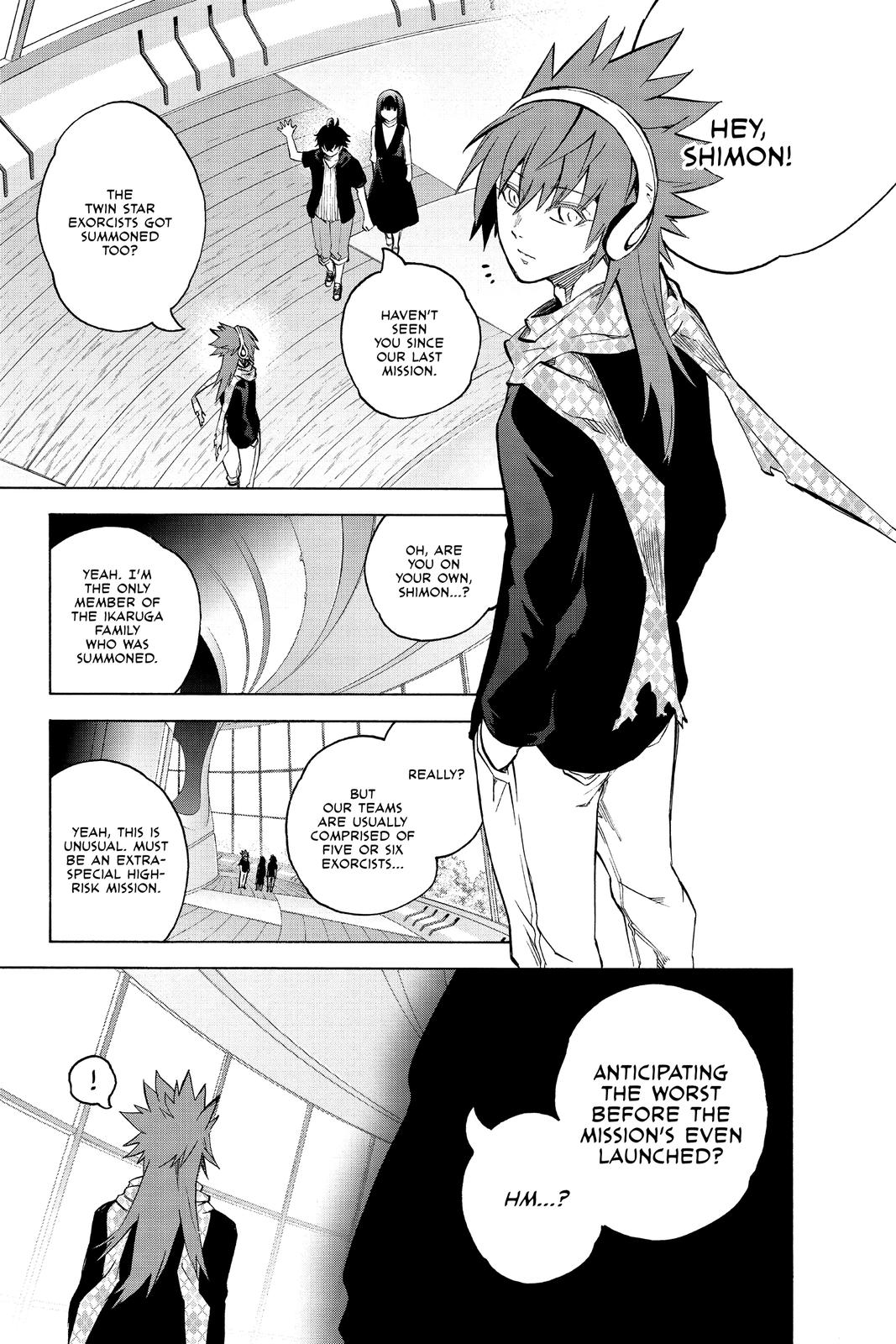 Read Twin Star Exorcists Manga Online