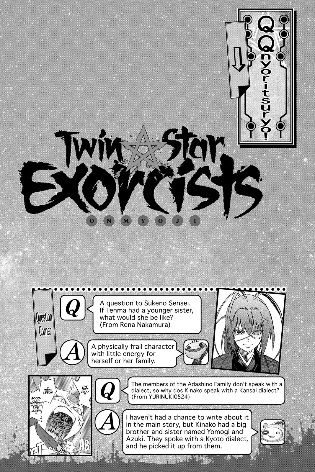 Read Twin Star Exorcists Manga Online