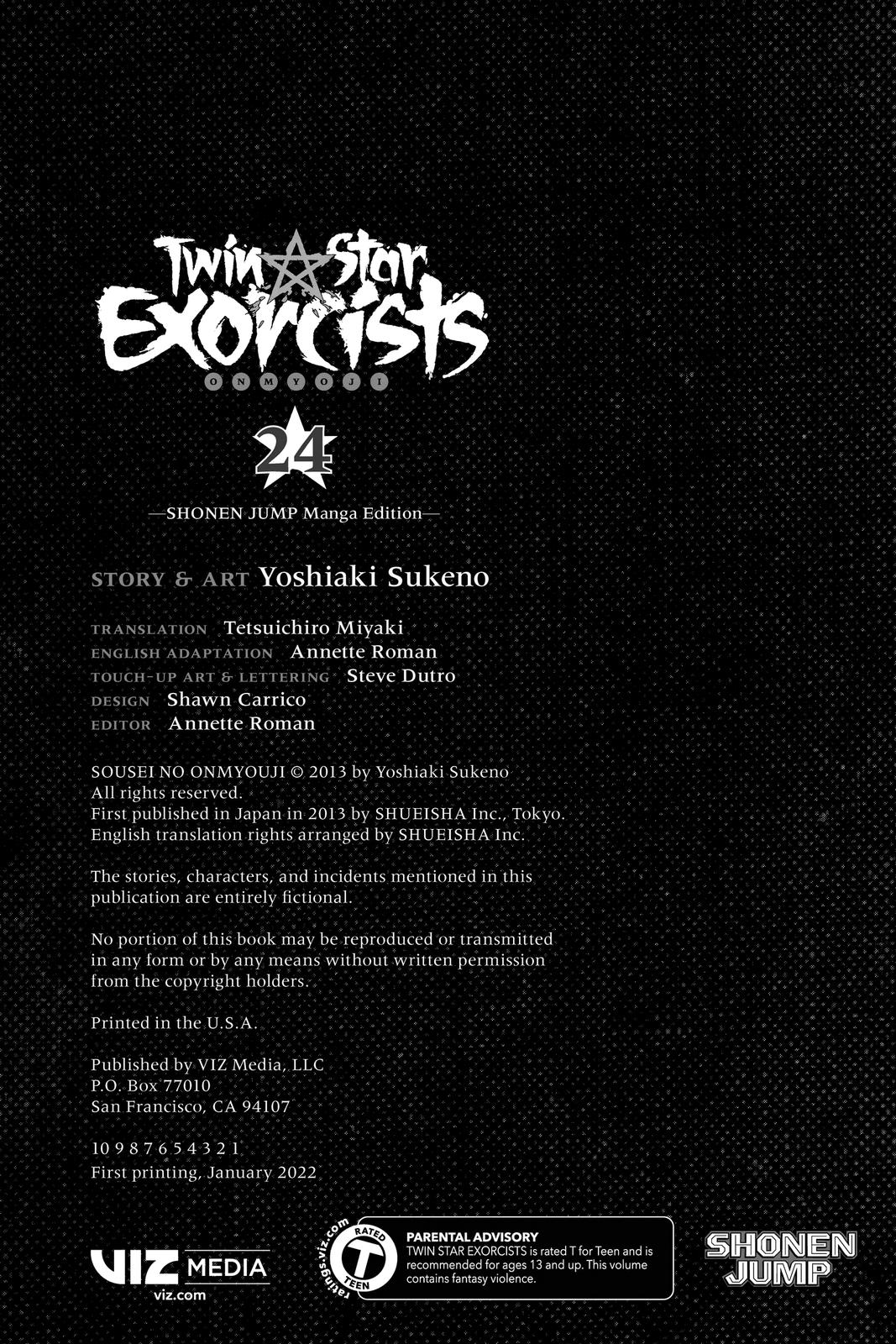 Read Twin Star Exorcists Manga Online