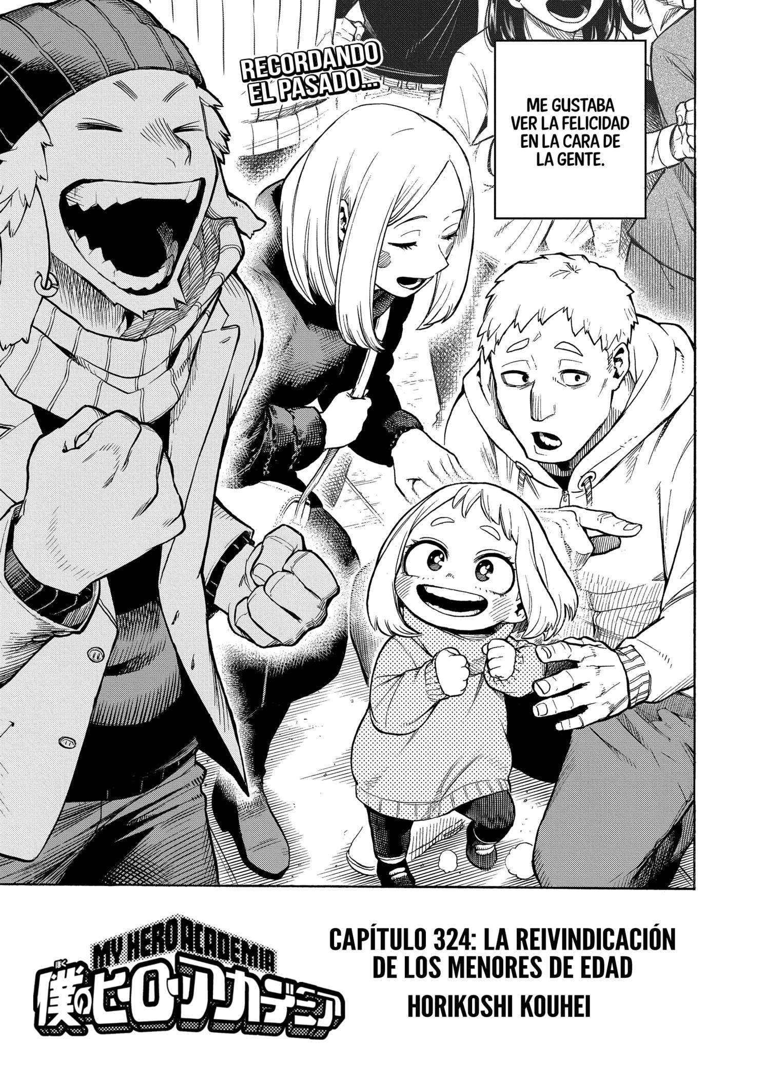 Read Boku no Hero Academia ES Manga Online